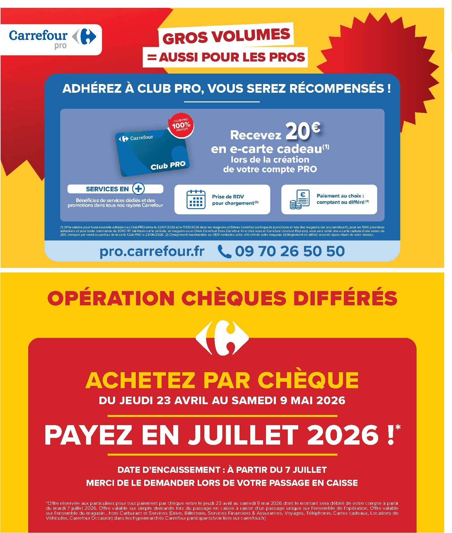 carrefour - Flyer Carrefour - Gros Volumes pour la semaine prochaine du de jeudi 23/04/2026 au du lundi 11/05/2026 - page: 18