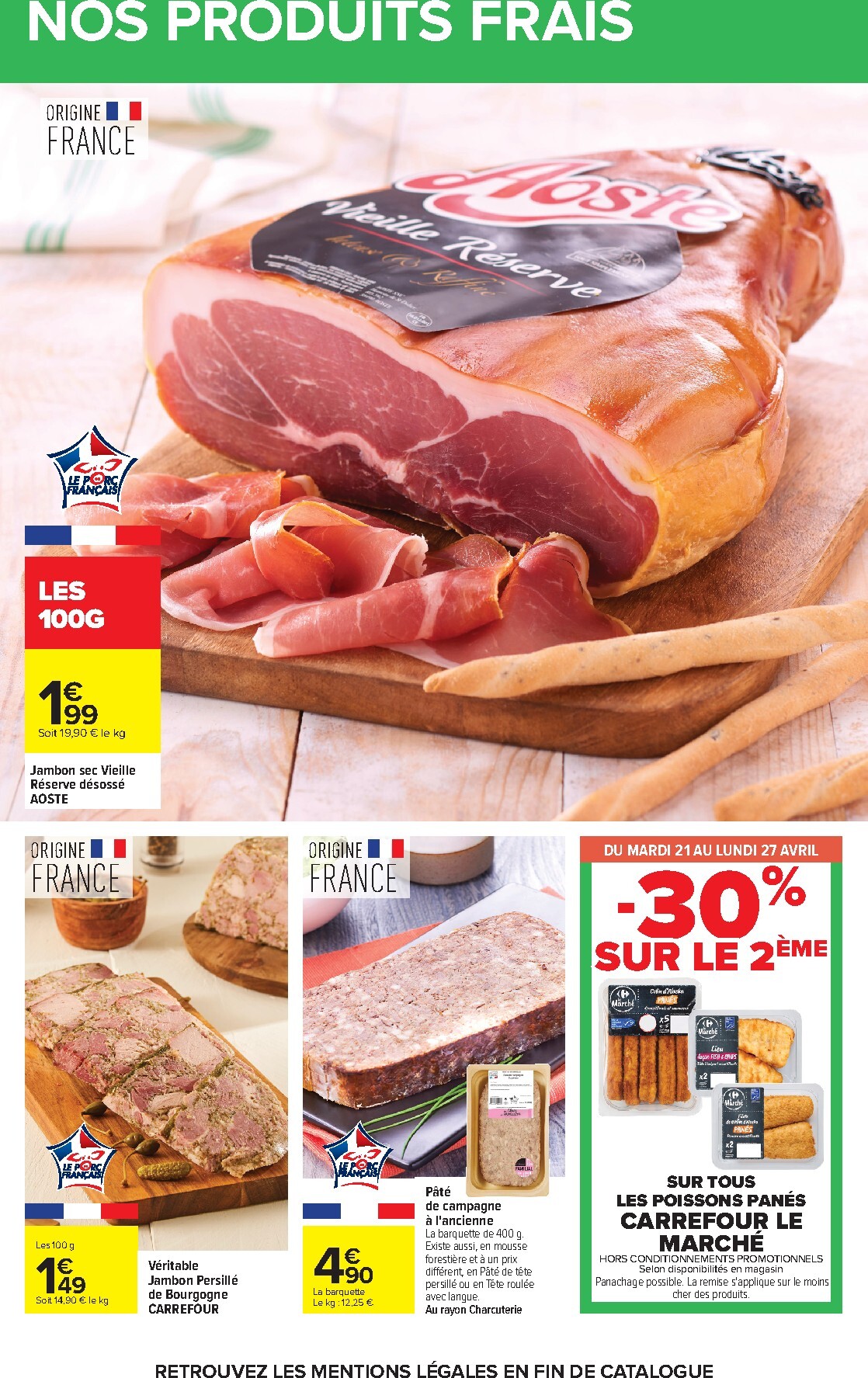 carrefour - Flyer Carrefour - Barbecue pour la semaine prochaine du du mardi 21/04/2026 au du lundi 04/05/2026 - page: 37