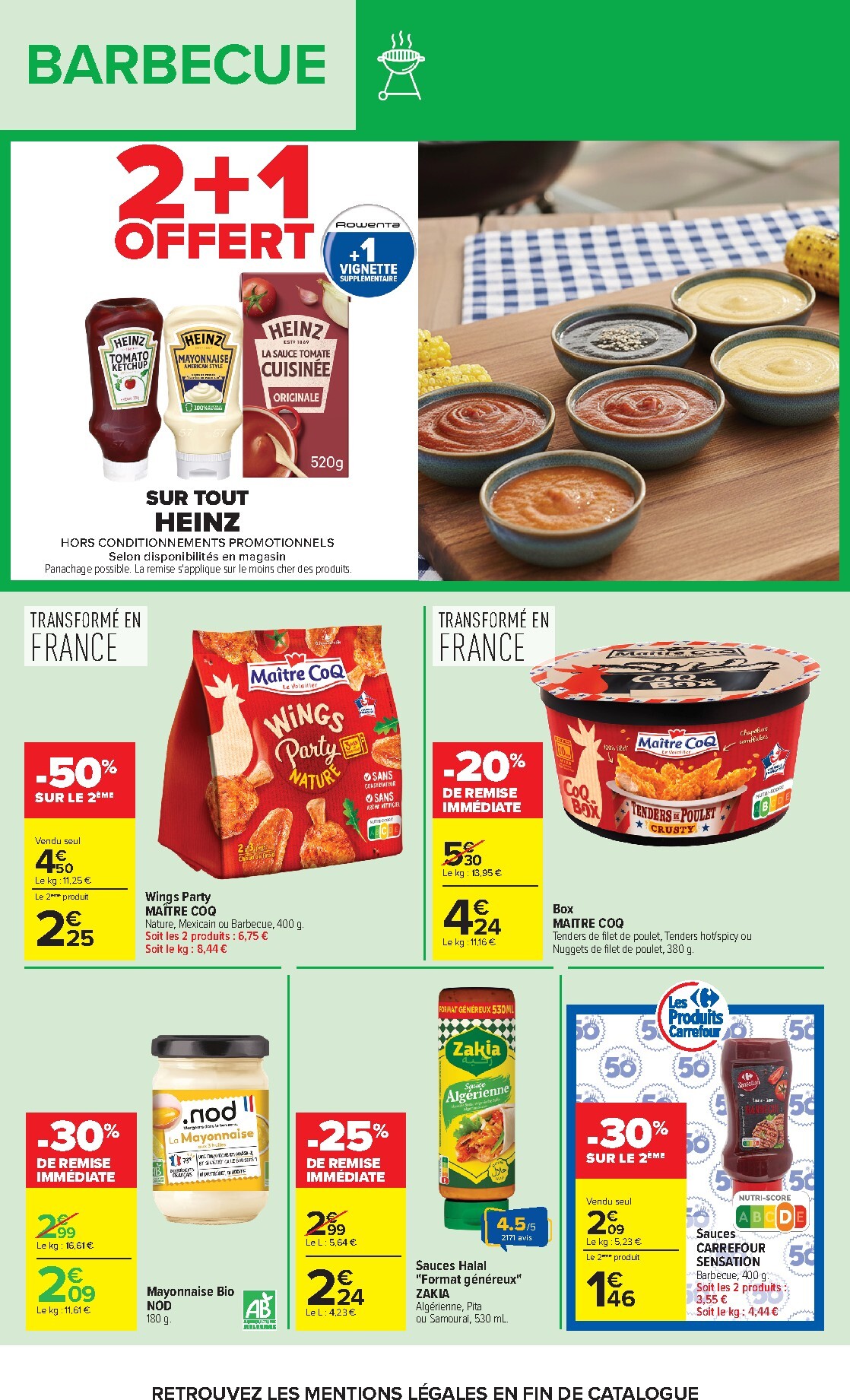 carrefour - Flyer Carrefour - Barbecue pour la semaine prochaine du du mardi 21/04/2026 au du lundi 04/05/2026 - page: 18
