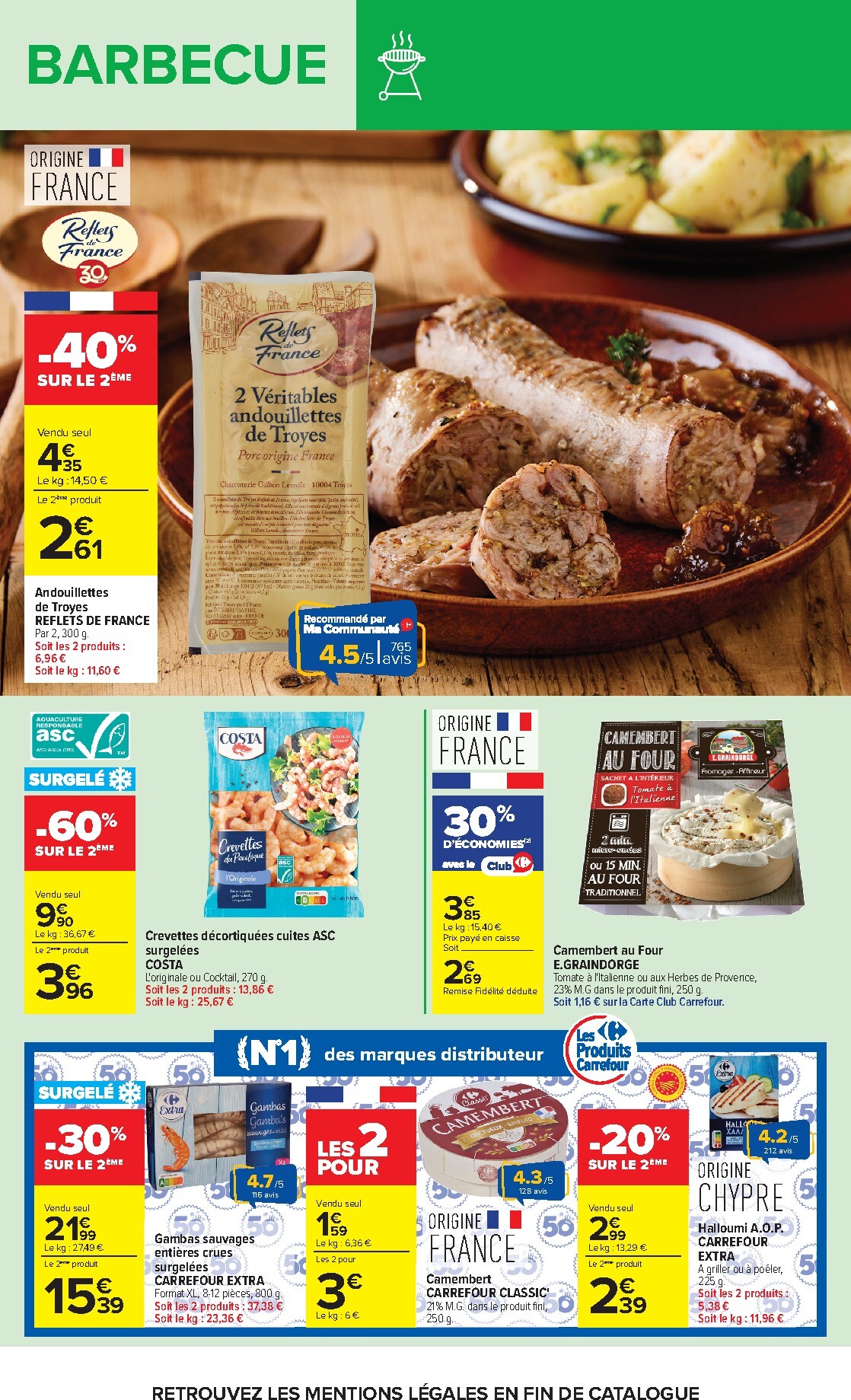 carrefour - Flyer Carrefour - Barbecue pour la semaine prochaine du du mardi 21/04/2026 au du lundi 04/05/2026 - page: 15