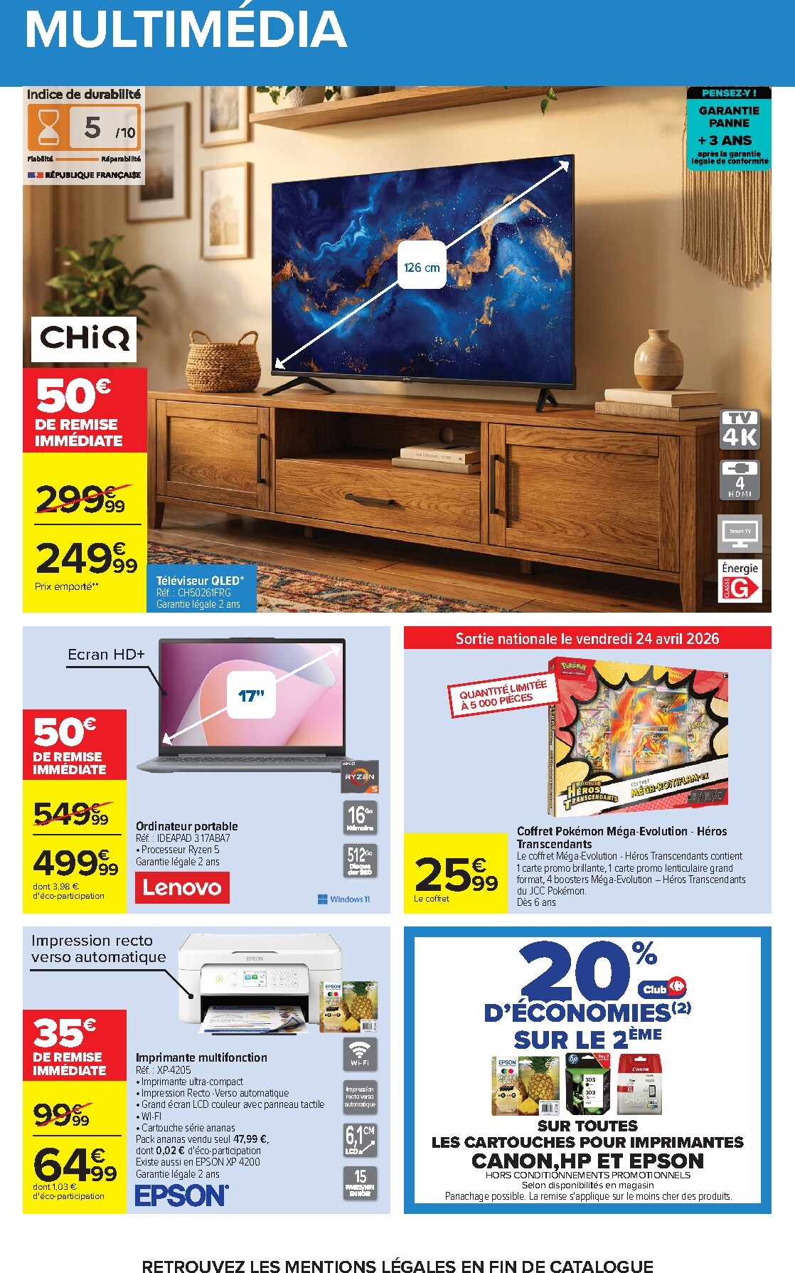 carrefour - Flyer Carrefour - Barbecue pour la semaine prochaine du du mardi 21/04/2026 au du lundi 04/05/2026 - page: 73