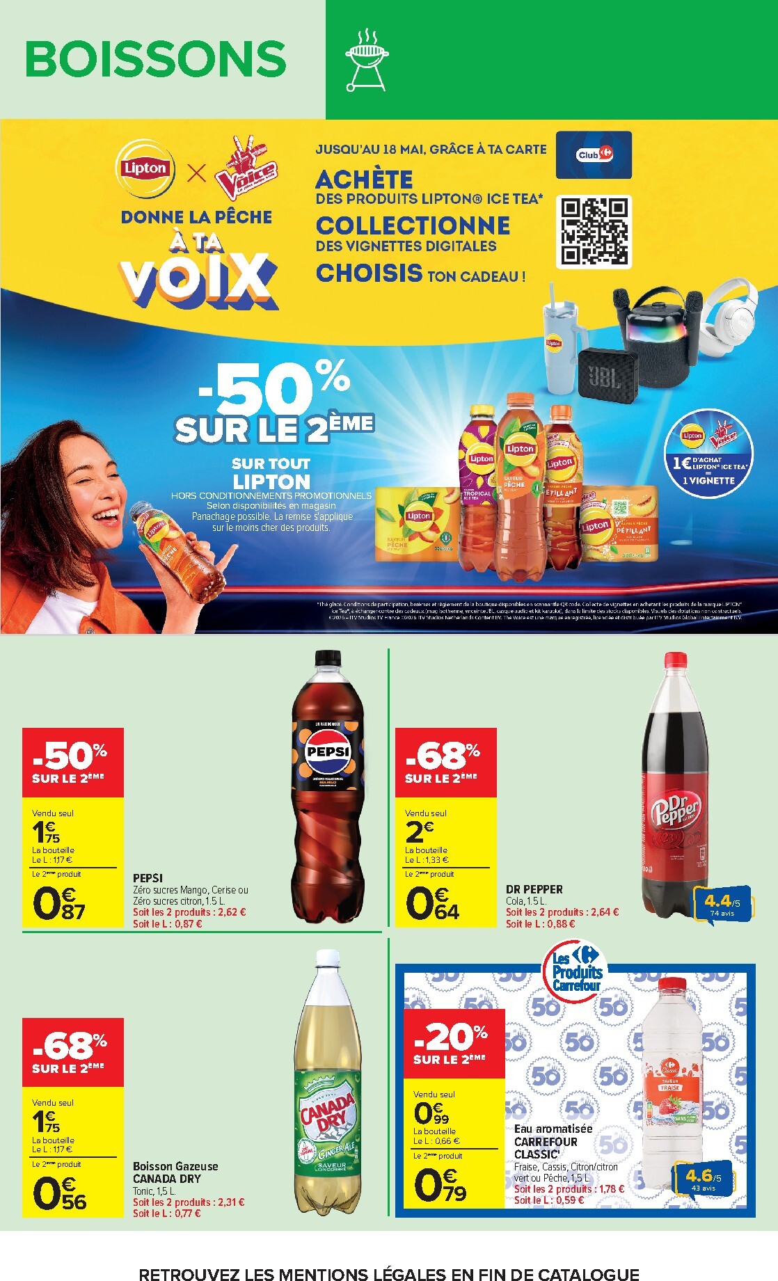 carrefour - Flyer Carrefour - Barbecue pour la semaine prochaine du du mardi 21/04/2026 au du lundi 04/05/2026 - page: 32