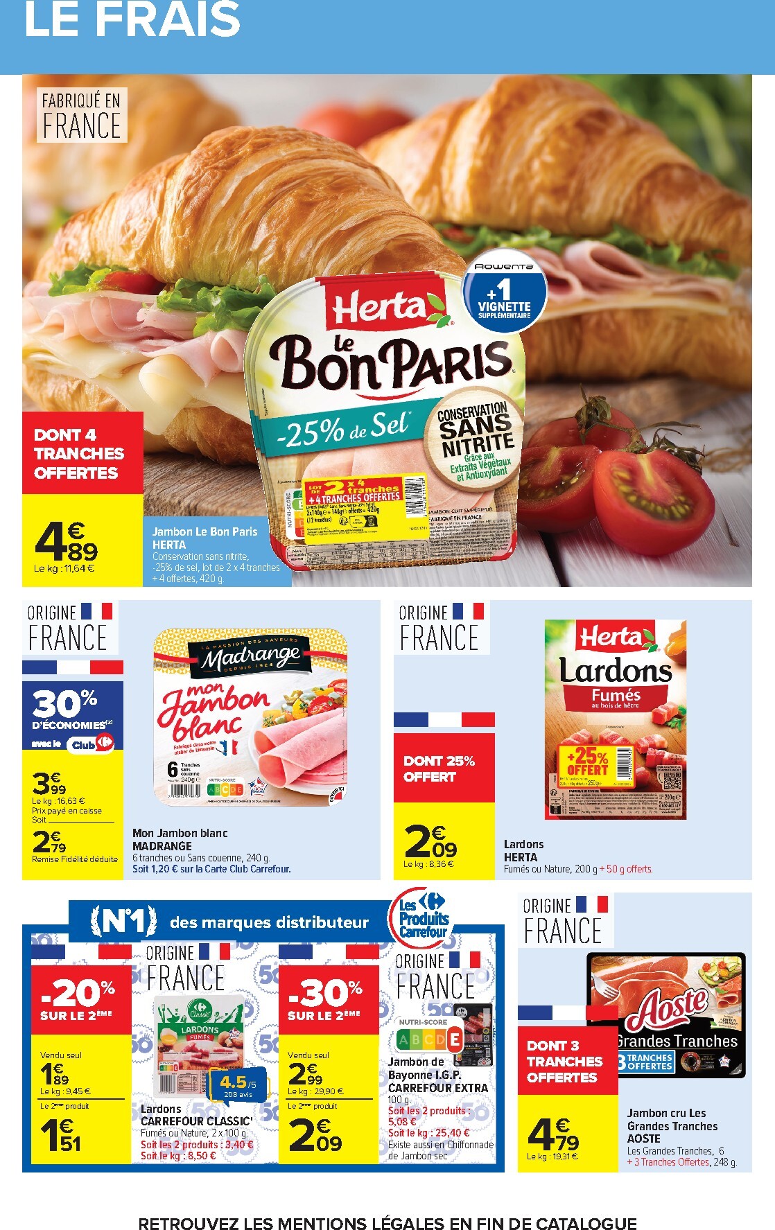 carrefour - Flyer Carrefour - Barbecue pour la semaine prochaine du du mardi 21/04/2026 au du lundi 04/05/2026 - page: 45