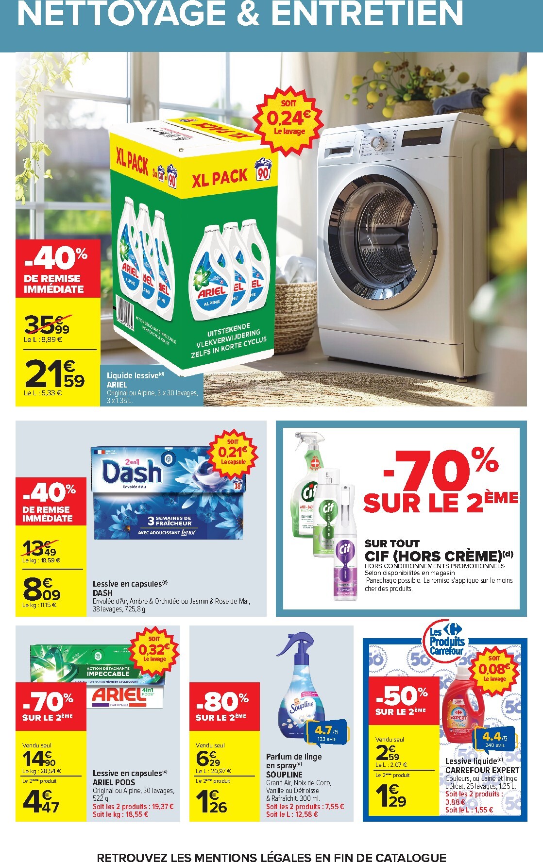 carrefour - Flyer Carrefour - Barbecue pour la semaine prochaine du du mardi 21/04/2026 au du lundi 04/05/2026 - page: 59