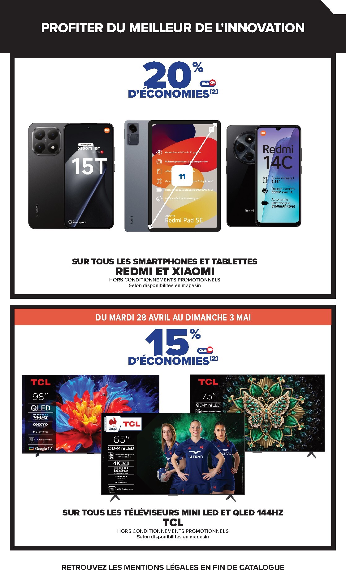 carrefour - Flyer Carrefour - Faite Entrer la Nouveauté a la Maison pour la semaine prochaine du du mardi 28/04/2026 au du lundi 18/05/2026 - page: 11