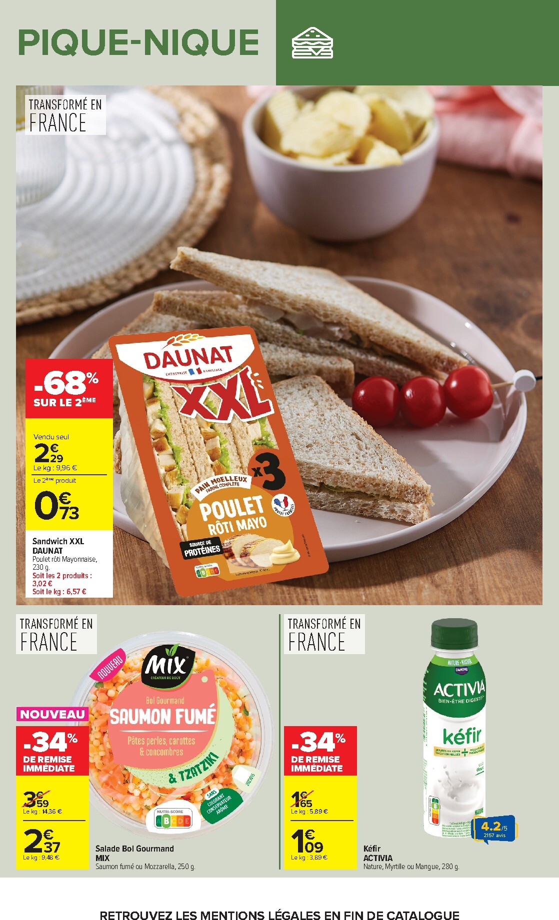 carrefour - Flyer Carrefour - Pique-Nique pour la semaine prochaine du du mardi 28/04/2026 au du lundi 11/05/2026 - page: 12