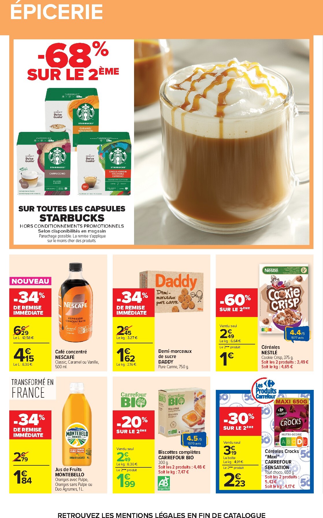 carrefour - Flyer Carrefour - Pique-Nique pour la semaine prochaine du du mardi 28/04/2026 au du lundi 11/05/2026 - page: 42