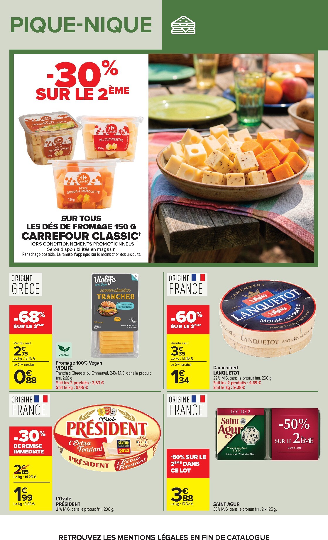 carrefour - Flyer Carrefour - Pique-Nique pour la semaine prochaine du du mardi 28/04/2026 au du lundi 11/05/2026 - page: 14