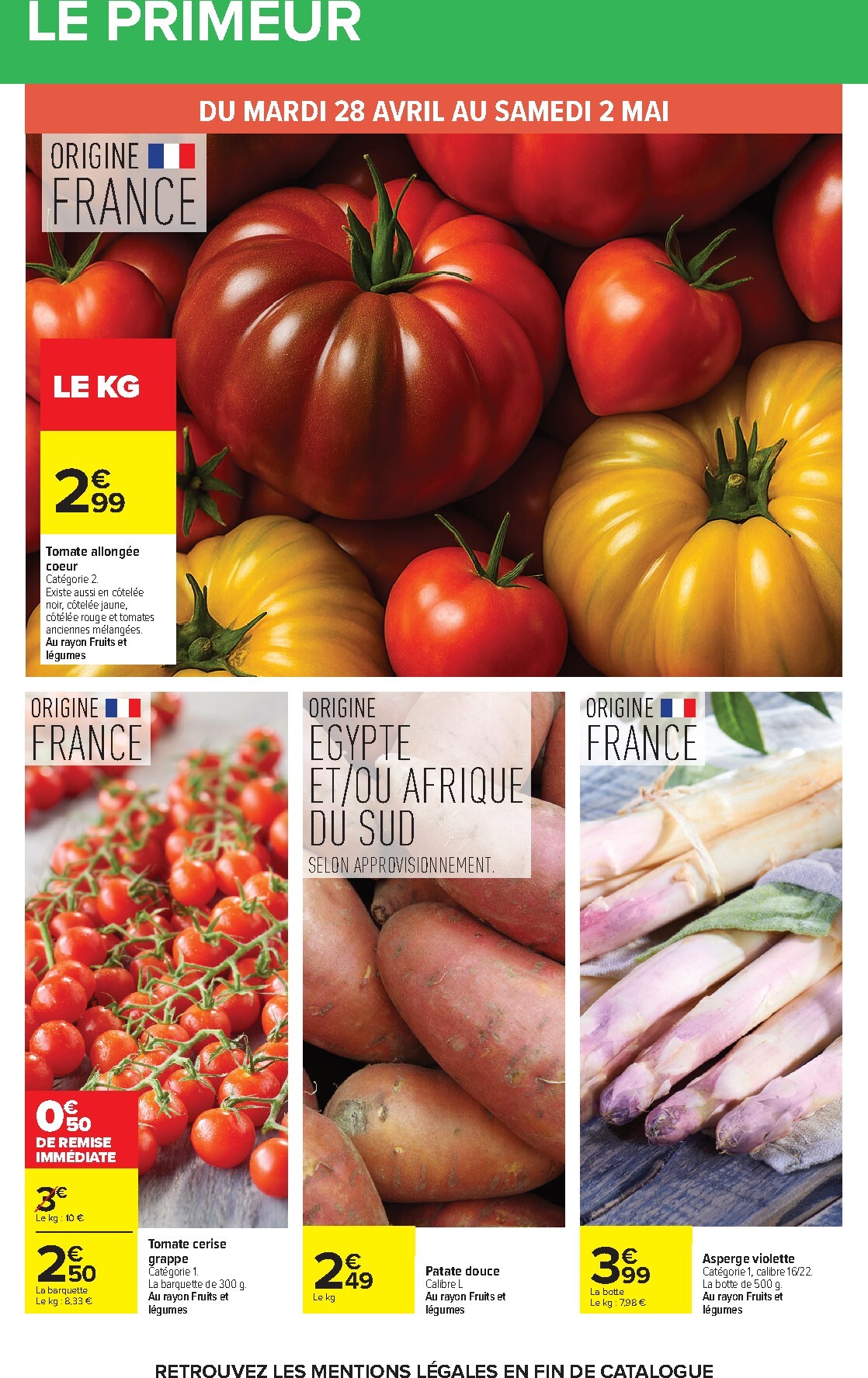 carrefour - Flyer Carrefour - Pique-Nique pour la semaine prochaine du du mardi 28/04/2026 au du lundi 11/05/2026 - page: 33