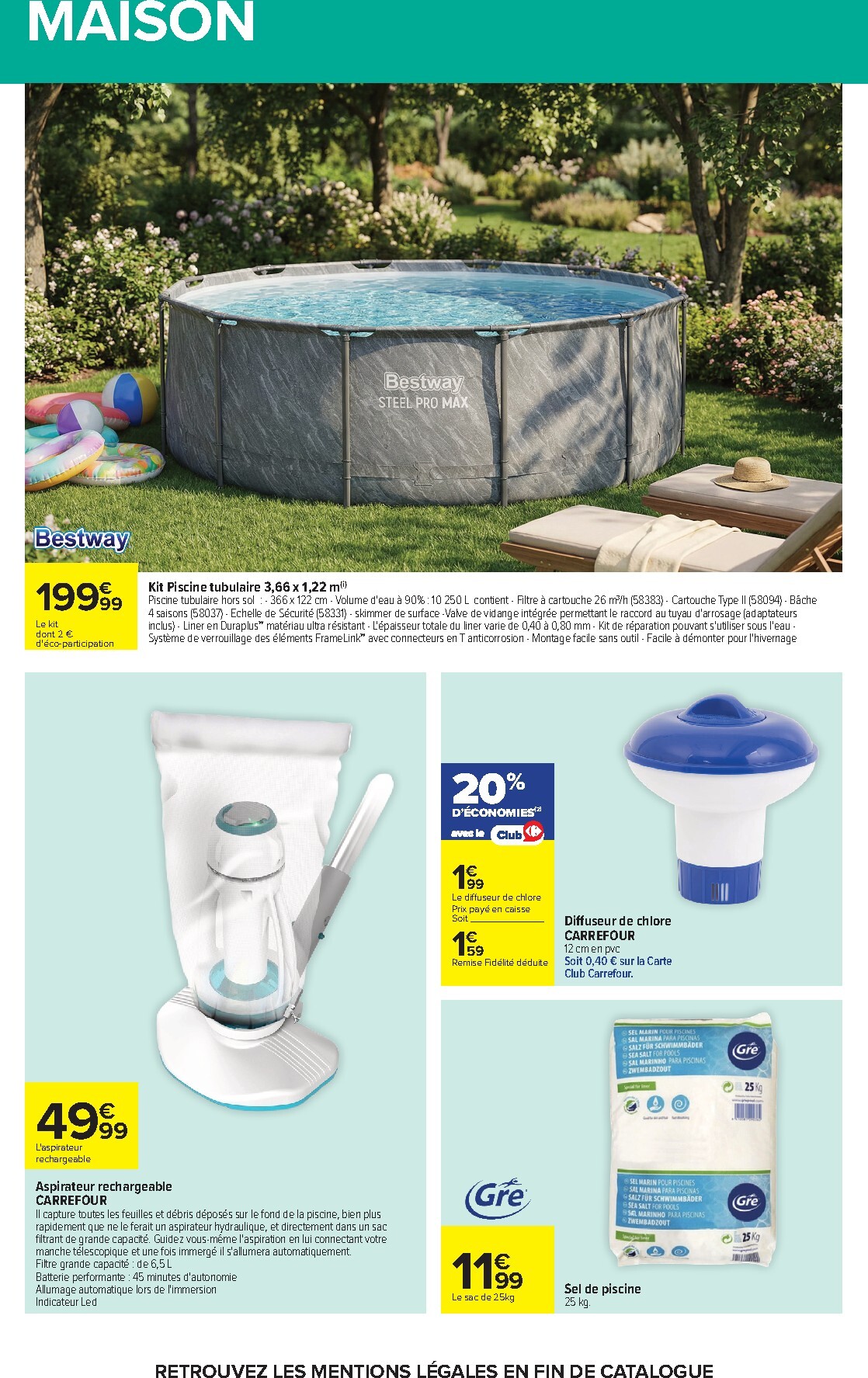 carrefour - Flyer Carrefour - Pique-Nique pour la semaine prochaine du du mardi 28/04/2026 au du lundi 11/05/2026 - page: 57