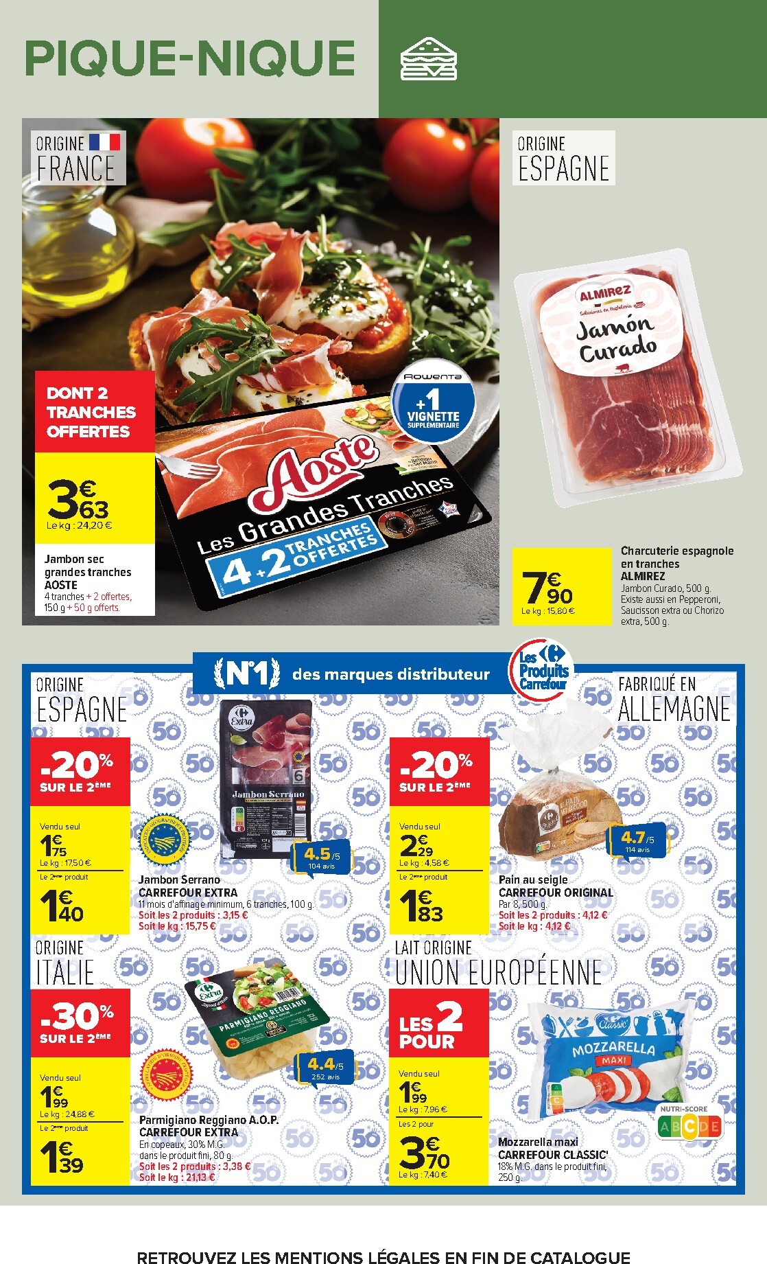 carrefour - Flyer Carrefour - Pique-Nique pour la semaine prochaine du du mardi 28/04/2026 au du lundi 11/05/2026 - page: 10