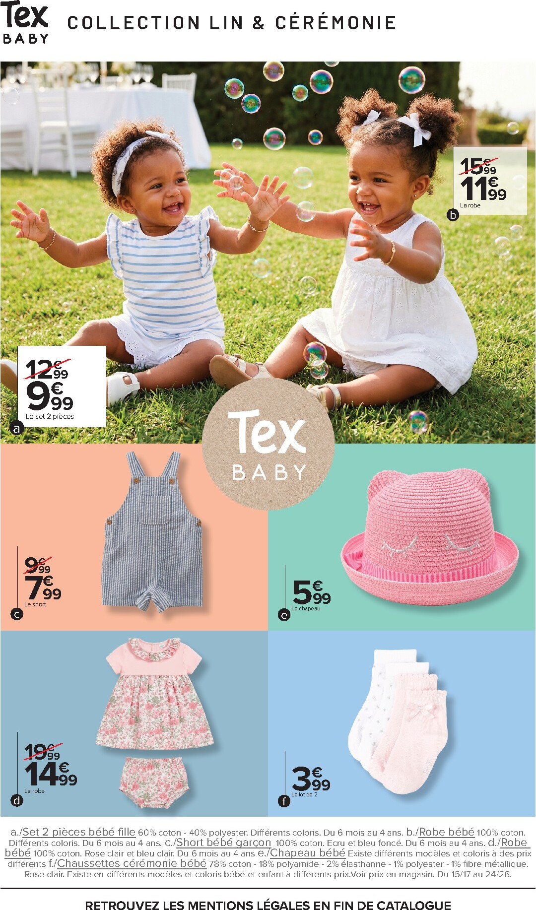 carrefour - Flyer Carrefour - Spécial Lin & Cérémonie pour la semaine prochaine du du mardi 28/04/2026 au du lundi 11/05/2026 - page: 22