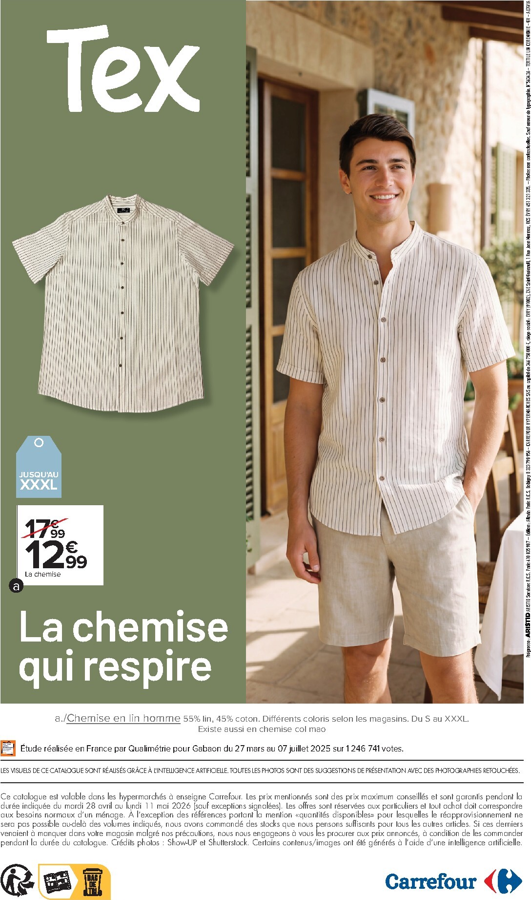 carrefour - Flyer Carrefour - Spécial Lin & Cérémonie pour la semaine prochaine du du mardi 28/04/2026 au du lundi 11/05/2026 - page: 24