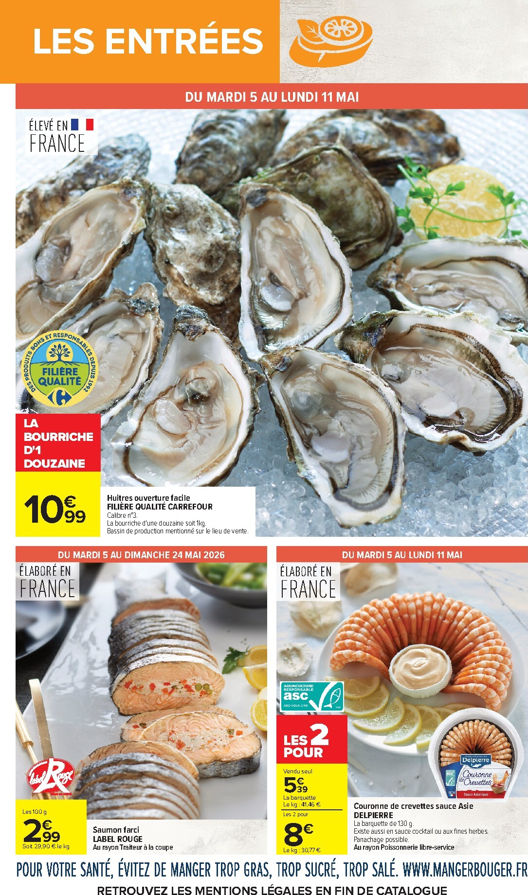 carrefour - Flyer Carrefour - À Vos Côtés Pour Les Plus Belles Occasions pour la semaine prochaine du du mardi 05/05/2026 au du dimanche 24/05/2026 - page: 9