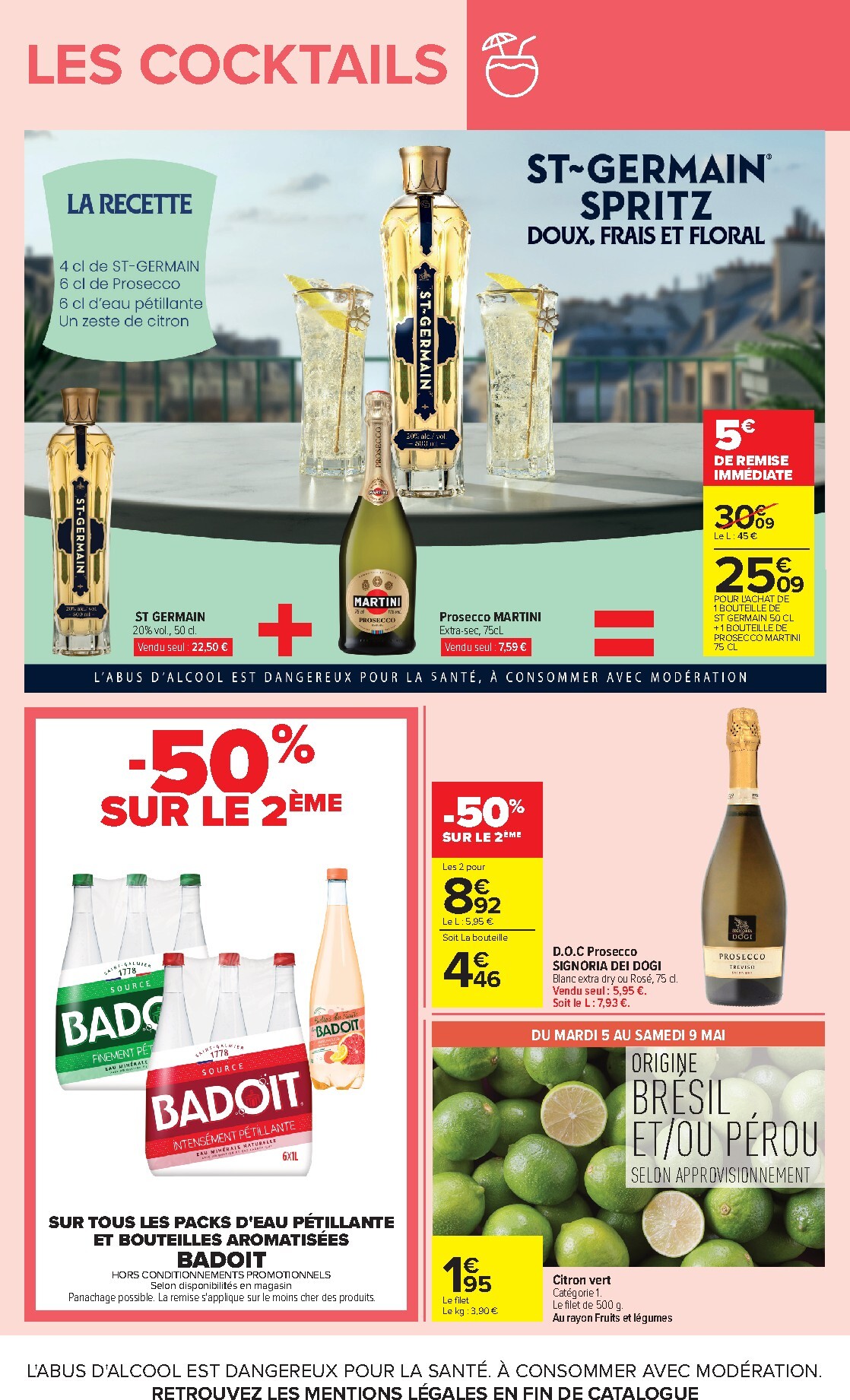 carrefour - Flyer Carrefour - Alcools & Coktails pour la semaine prochaine du du mardi 05/05/2026 au du lundi 18/05/2026 - page: 6