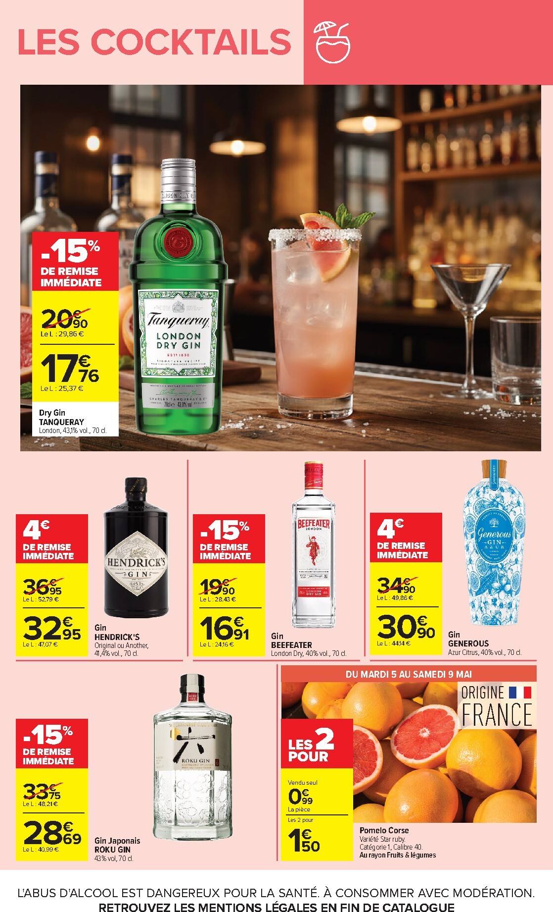 carrefour - Flyer Carrefour - Alcools & Coktails pour la semaine prochaine du du mardi 05/05/2026 au du lundi 18/05/2026 - page: 10