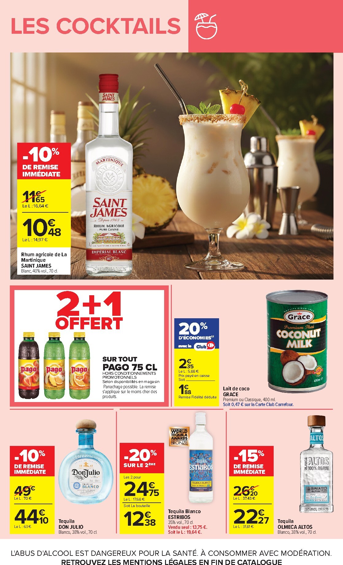 carrefour - Flyer Carrefour - Alcools & Coktails pour la semaine prochaine du du mardi 05/05/2026 au du lundi 18/05/2026 - page: 12