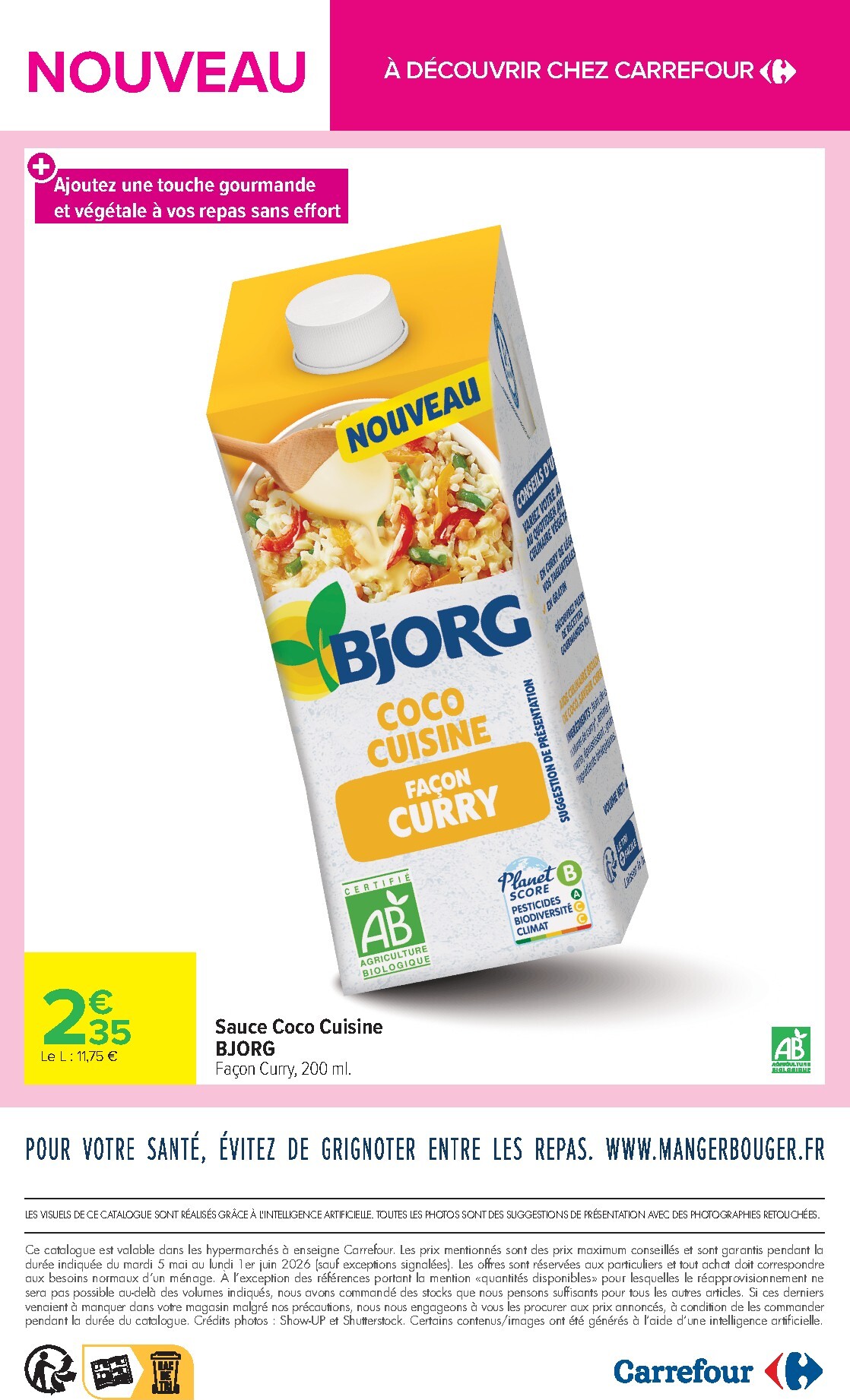 carrefour - Flyer Carrefour - Les Nouveautés de Mai pour la semaine prochaine du du mardi 05/05/2026 au du lundi 01/06/2026 - page: 12