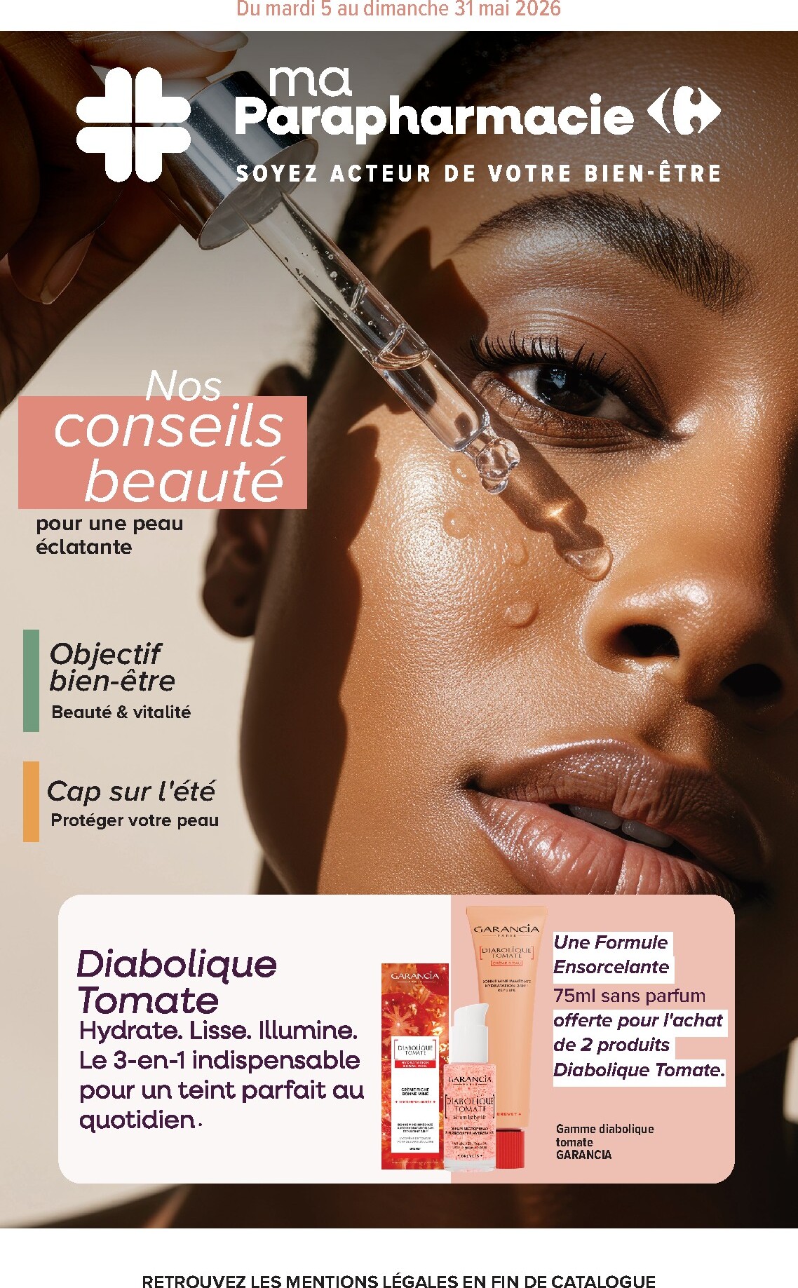 carrefour - Flyer Carrefour - Ma Parapharmacie, Soyez Acteurs de Votre Bien-Être pour la semaine prochaine du du mardi 05/05/2026 au du dimanche 31/05/2026 - page: 1