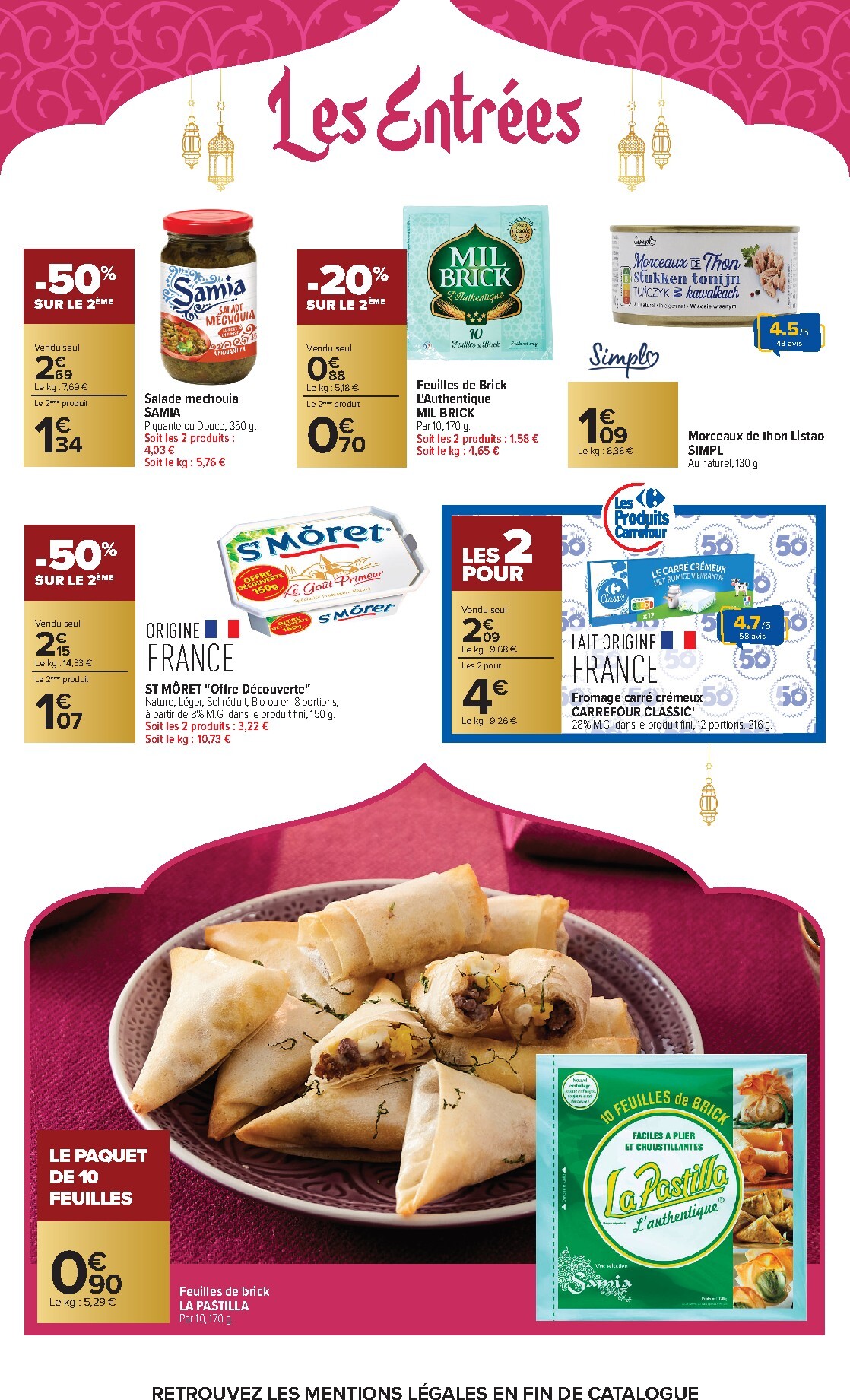 carrefour - Flyer Carrefour - Tout l'Aïd El Kebir à petits prix pour la semaine prochaine du du vendredi 15/05/2026 au du mardi 26/05/2026 - page: 2