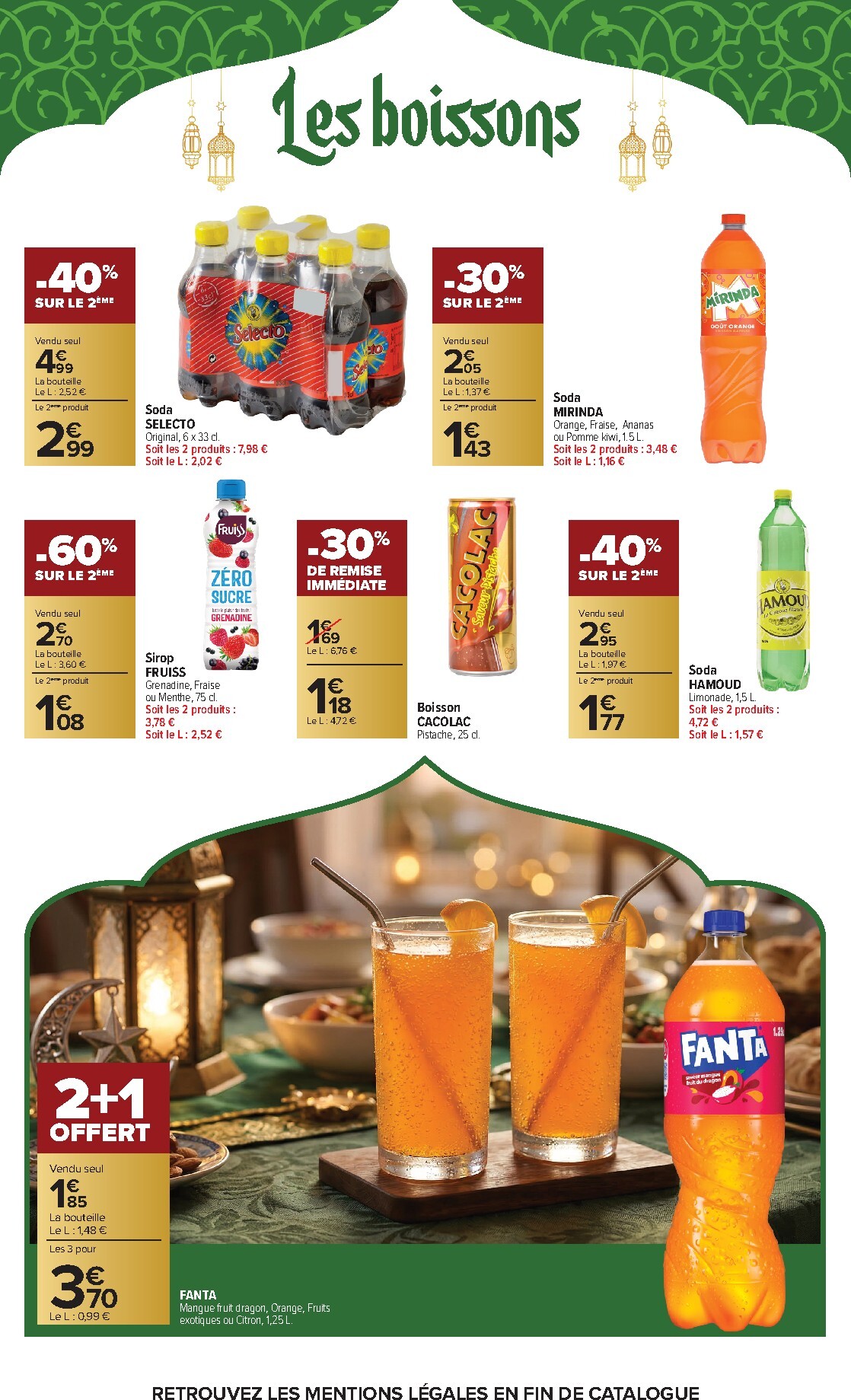 carrefour - Flyer Carrefour - Tout l'Aïd El Kebir à petits prix pour la semaine prochaine du du vendredi 15/05/2026 au du mardi 26/05/2026 - page: 23
