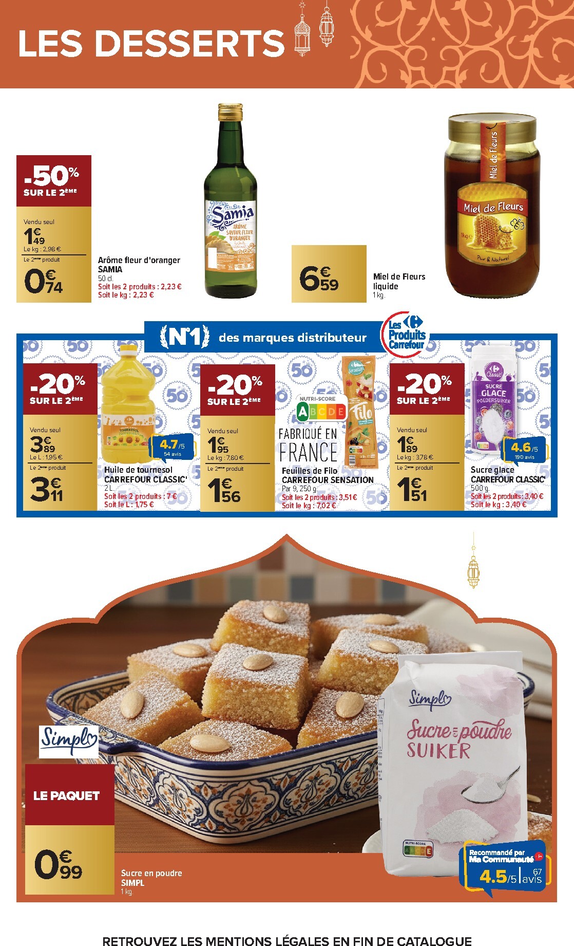 carrefour - Flyer Carrefour - Tout l'Aïd El Kebir à petits prix pour la semaine prochaine du du vendredi 15/05/2026 au du mardi 26/05/2026 - page: 16
