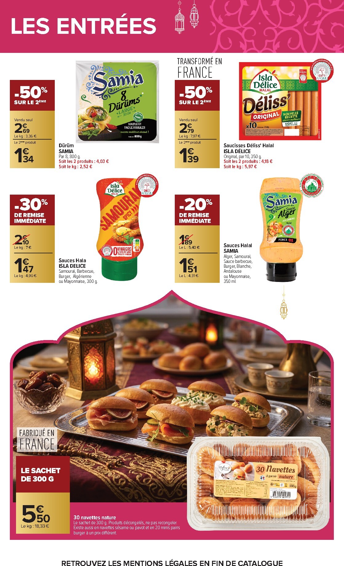carrefour - Flyer Carrefour - Tout l'Aïd El Kebir à petits prix pour la semaine prochaine du du vendredi 15/05/2026 au du mardi 26/05/2026 - page: 4