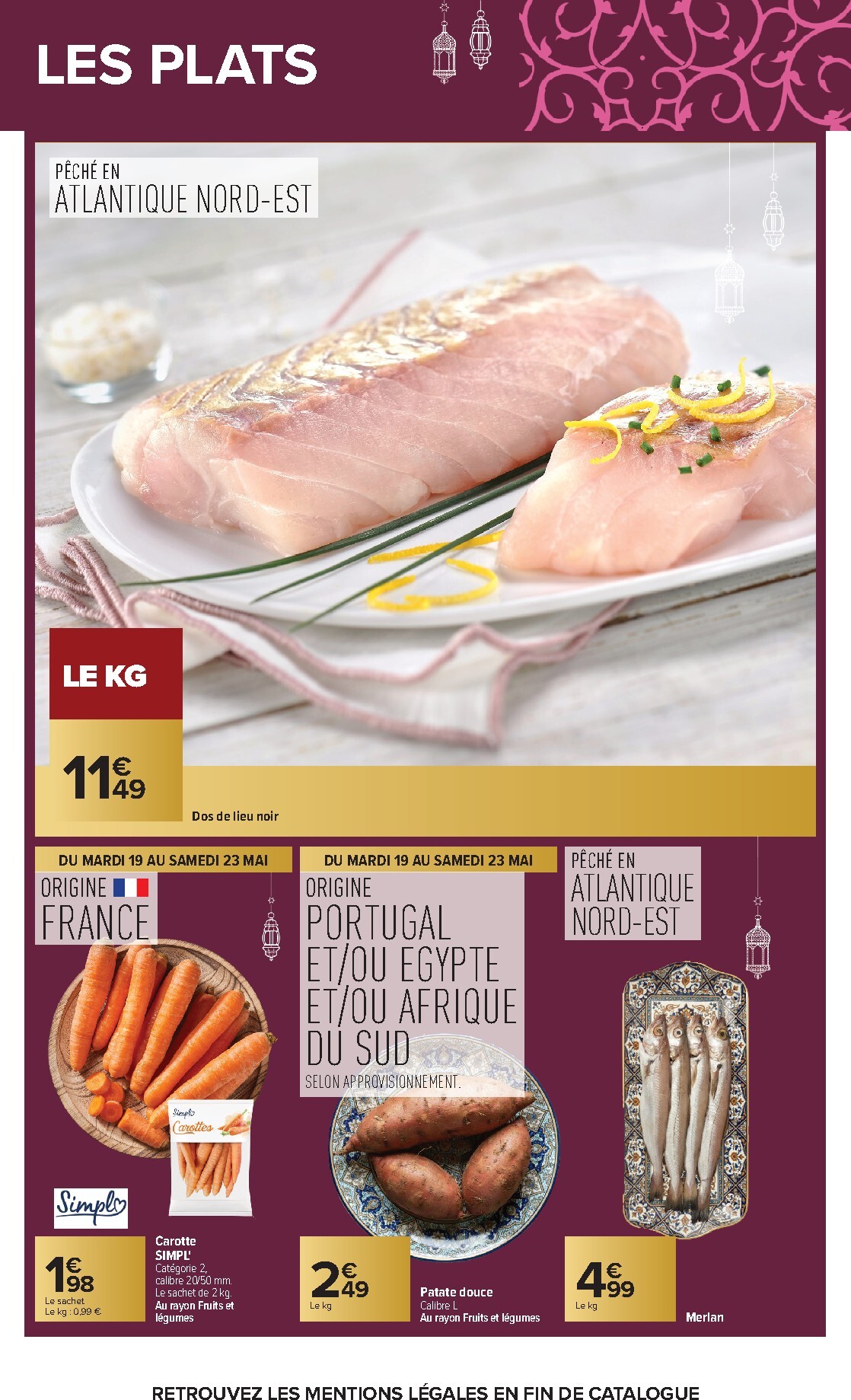 carrefour - Flyer Carrefour - Tout l'Aïd El Kebir à petits prix pour la semaine prochaine du du vendredi 15/05/2026 au du mardi 26/05/2026 - page: 9