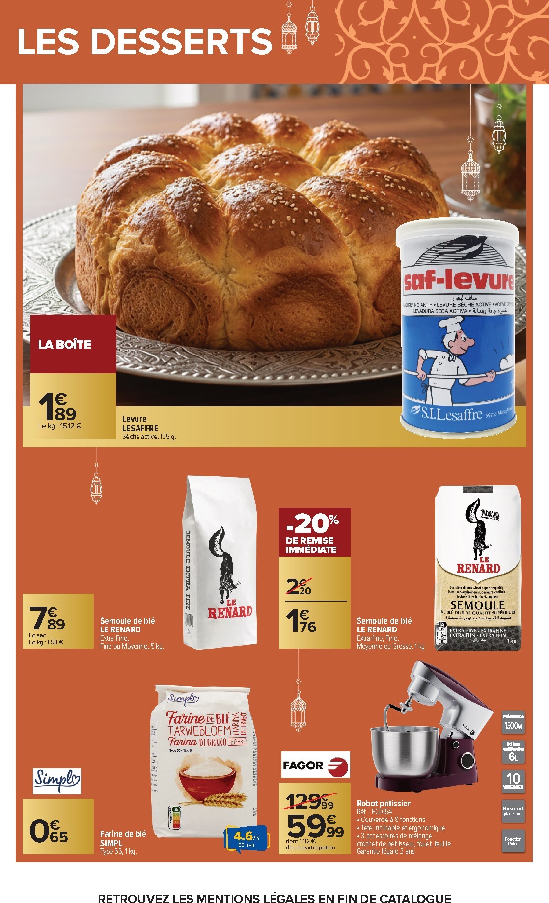 carrefour - Flyer Carrefour - Tout l'Aïd El Kebir à petits prix pour la semaine prochaine du du vendredi 15/05/2026 au du mardi 26/05/2026 - page: 15