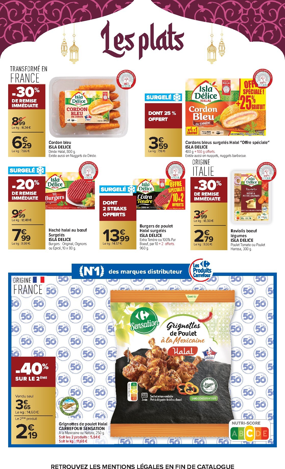 carrefour - Flyer Carrefour - Tout l'Aïd El Kebir à petits prix pour la semaine prochaine du du vendredi 15/05/2026 au du mardi 26/05/2026 - page: 6