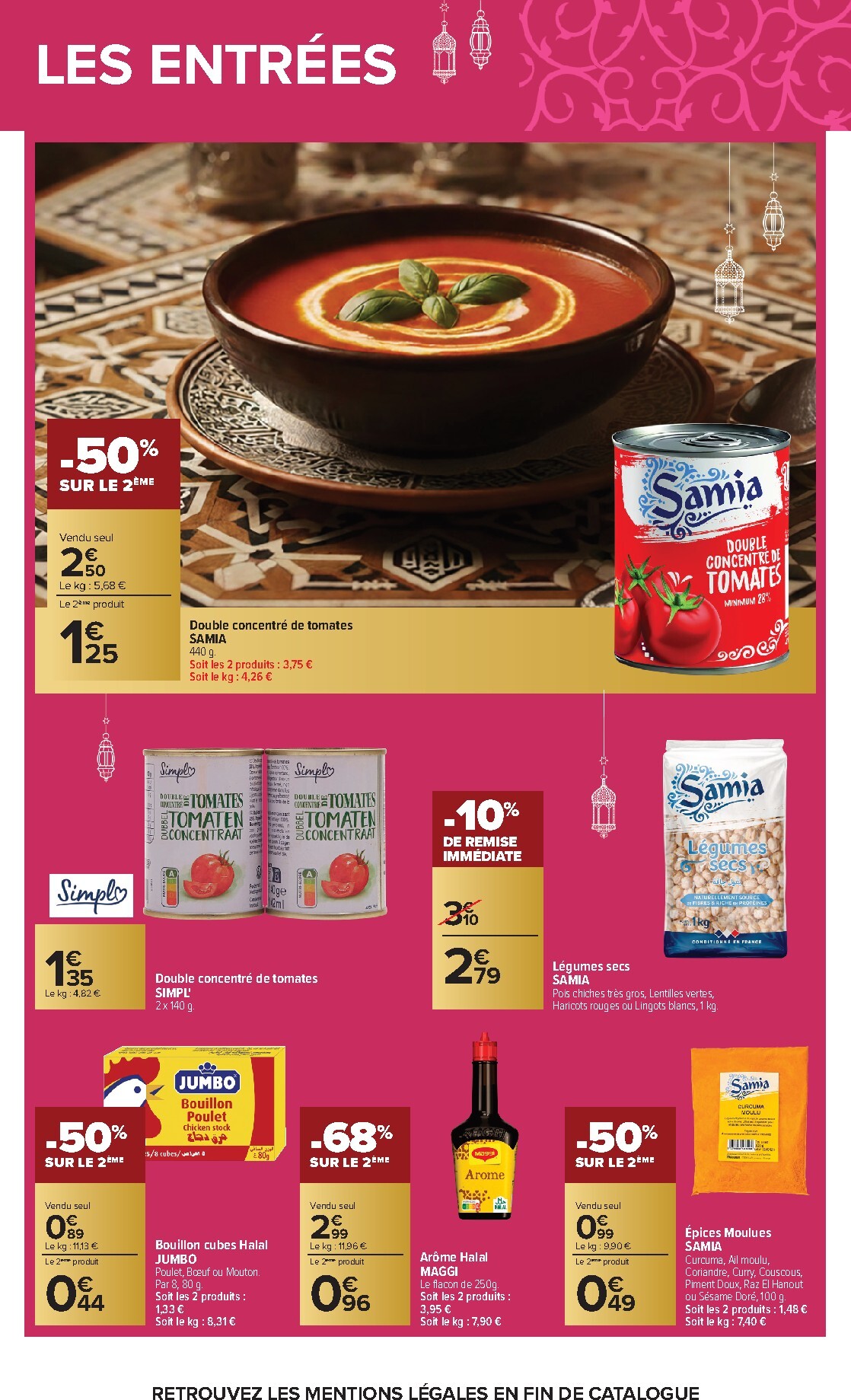 carrefour - Flyer Carrefour - Tout l'Aïd El Kebir à petits prix pour la semaine prochaine du du vendredi 15/05/2026 au du mardi 26/05/2026 - page: 3