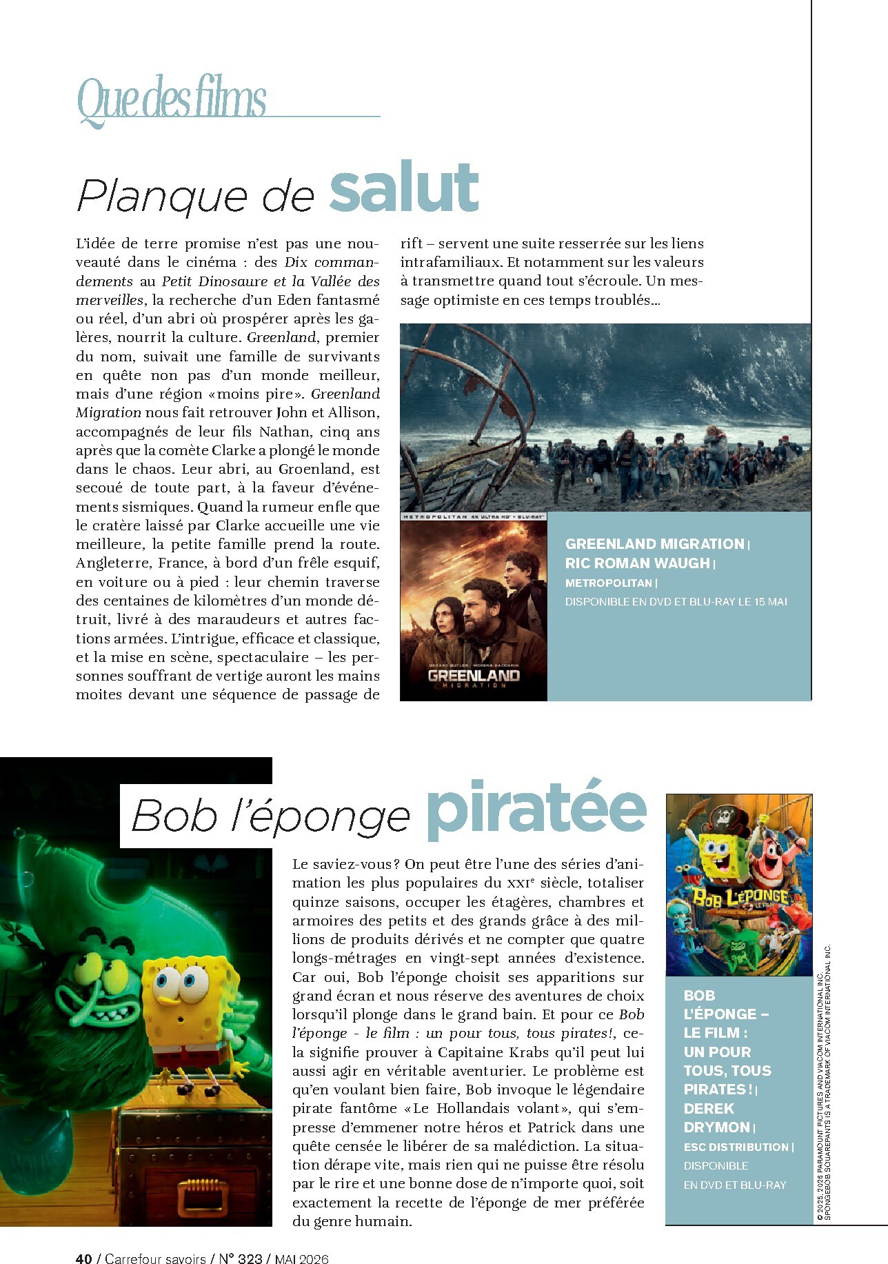 carrefour - Current Carrefour - A Chacun sa Culture leaflet valid from du vendredi 01/05/2026 to du dimanche 31/05/2026 - page: 40