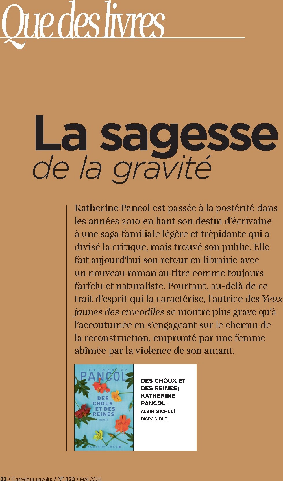 carrefour - Current Carrefour - A Chacun sa Culture leaflet valid from du vendredi 01/05/2026 to du dimanche 31/05/2026 - page: 22