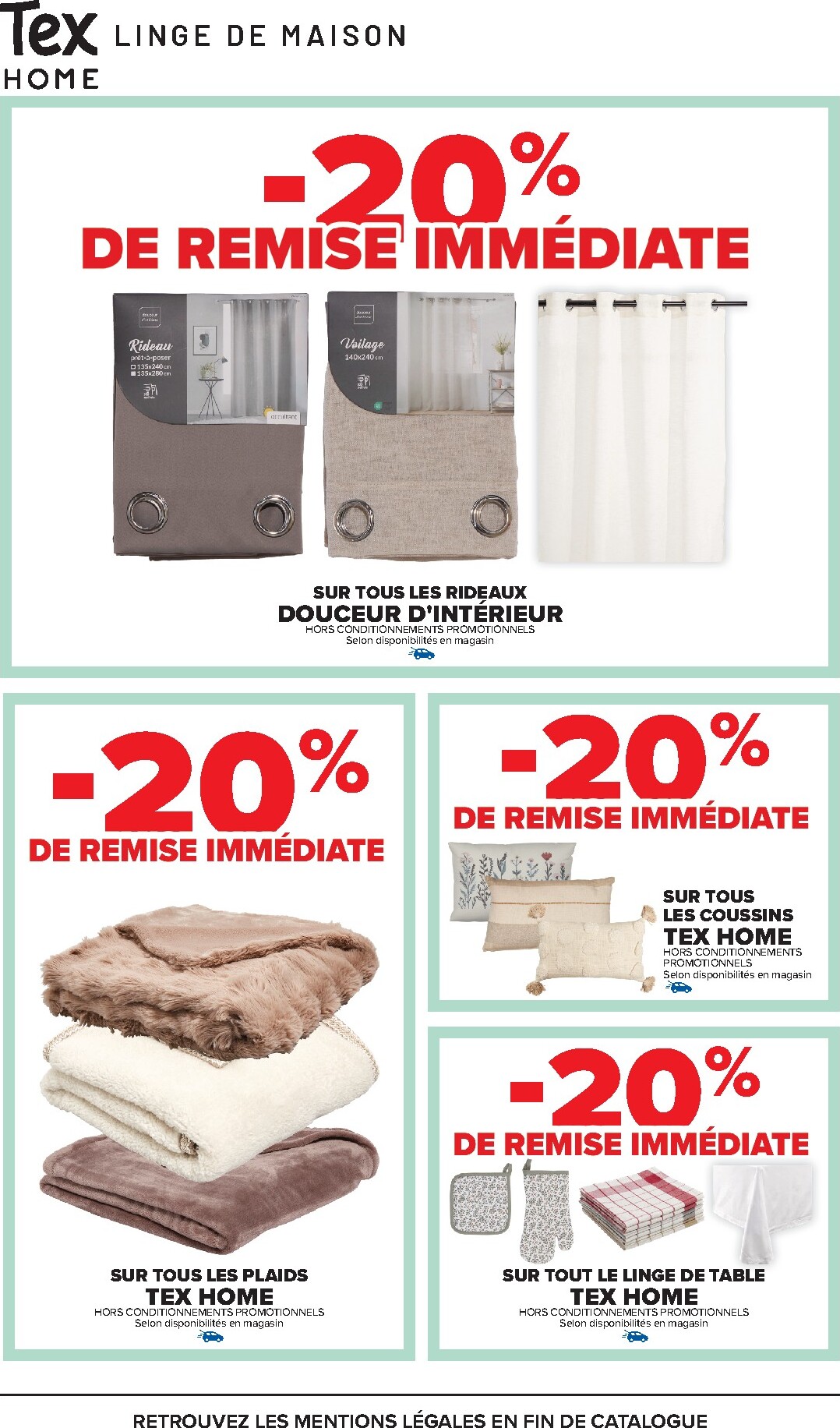 carrefour - Flyer Carrefour - Special Linge de Nuit & Maison pour la semaine prochaine du du mardi 12/05/2026 au du dimanche 31/05/2026 - page: 9