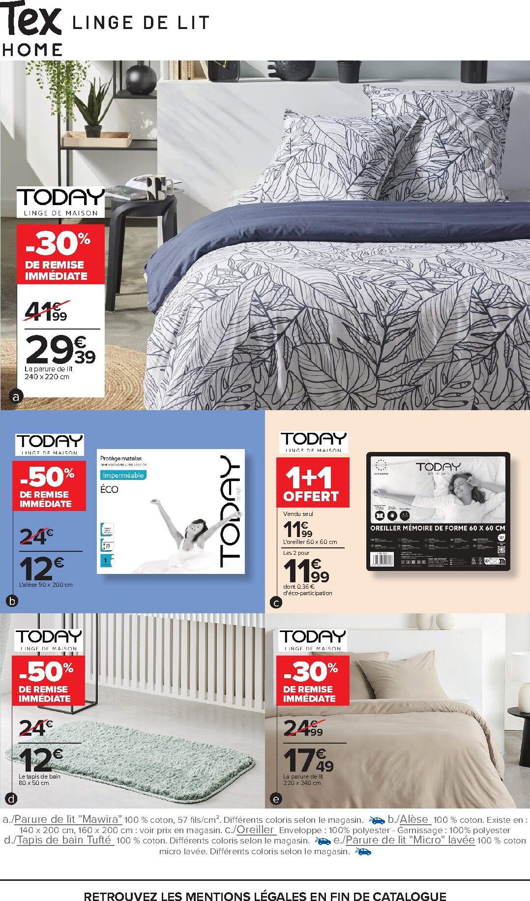 carrefour - Flyer Carrefour - Special Linge de Nuit & Maison pour la semaine prochaine du du mardi 12/05/2026 au du dimanche 31/05/2026 - page: 7