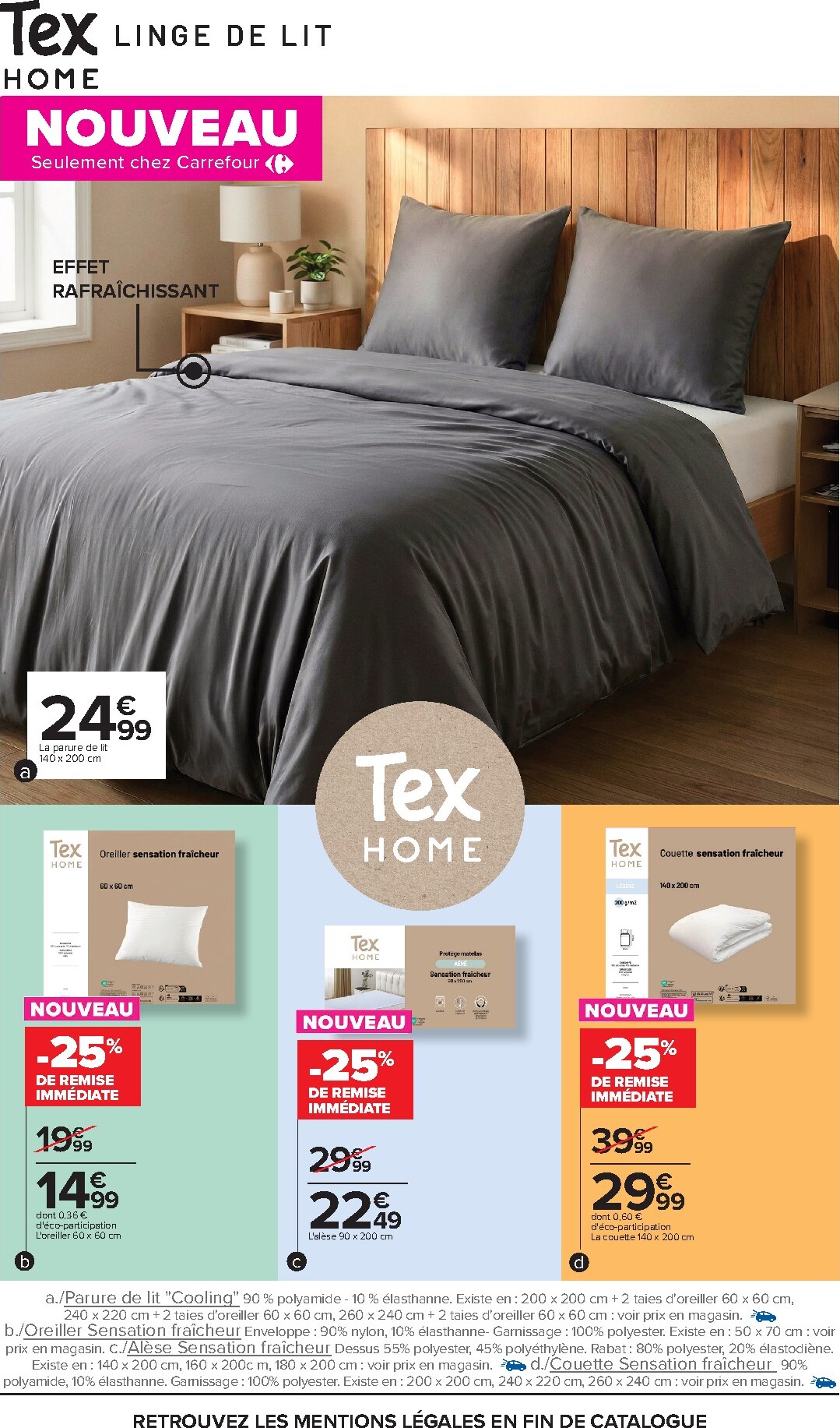 carrefour - Flyer Carrefour - Special Linge de Nuit & Maison pour la semaine prochaine du du mardi 12/05/2026 au du dimanche 31/05/2026 - page: 6