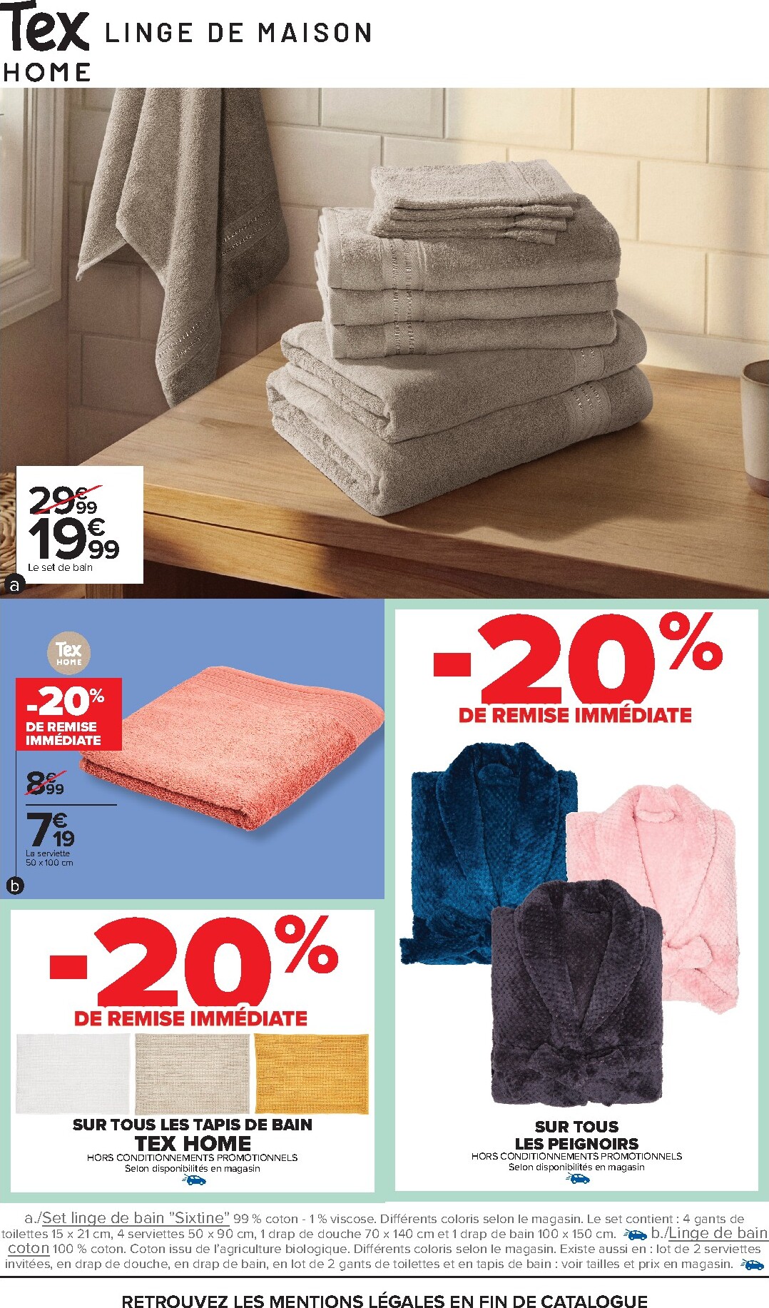 carrefour - Flyer Carrefour - Special Linge de Nuit & Maison pour la semaine prochaine du du mardi 12/05/2026 au du dimanche 31/05/2026 - page: 14