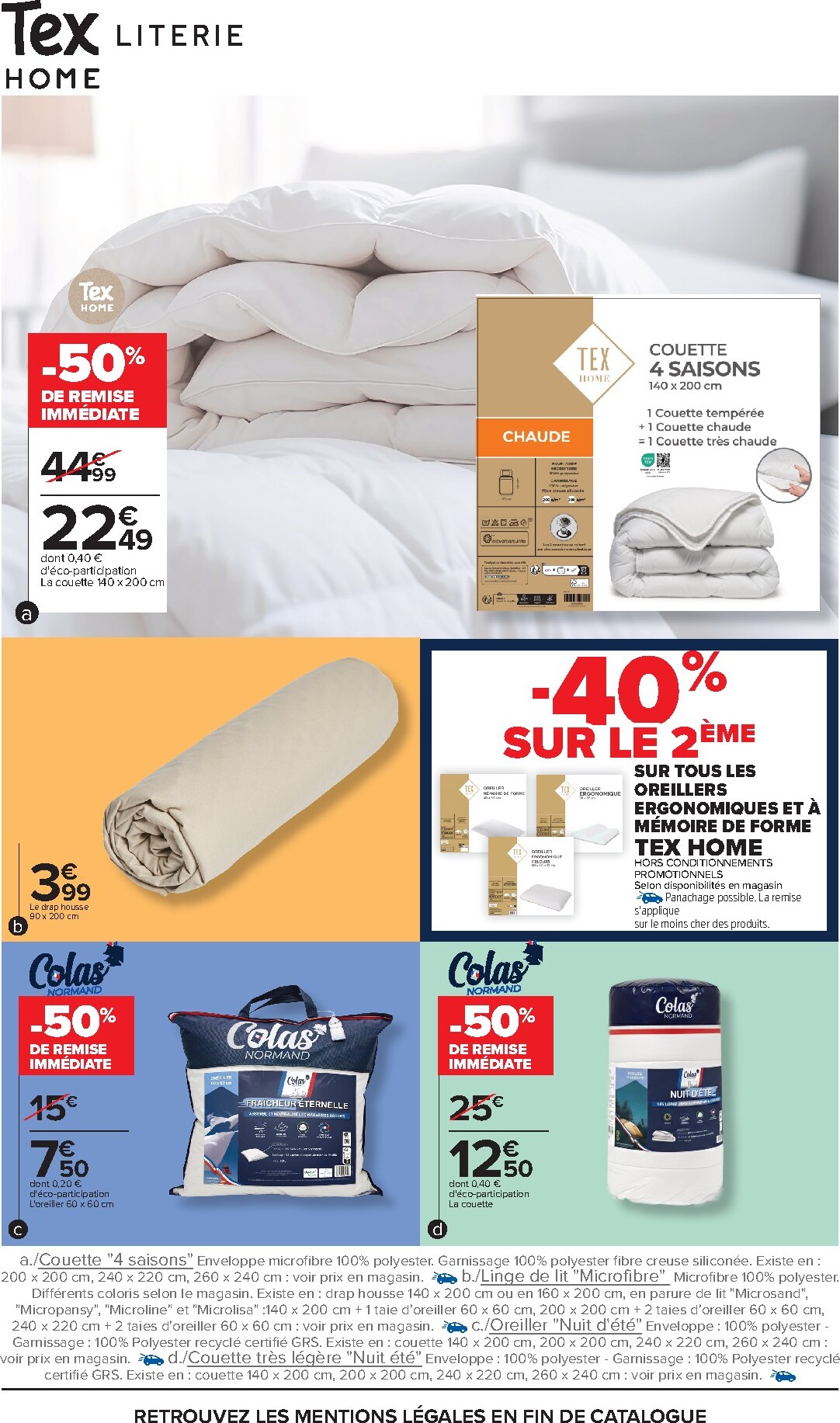 carrefour - Flyer Carrefour - Special Linge de Nuit & Maison pour la semaine prochaine du du mardi 12/05/2026 au du dimanche 31/05/2026 - page: 10