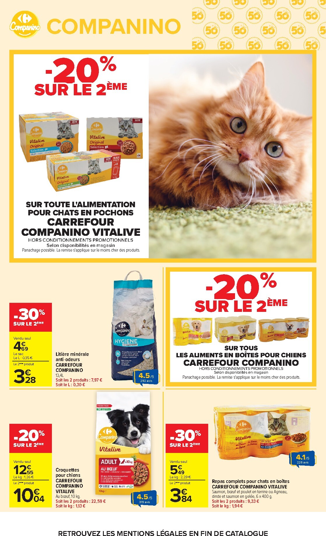 carrefour - Flyer Carrefour - Les Promos du Quotidien pour la semaine prochaine du du mardi 12/05/2026 au du lundi 25/05/2026 - page: 61