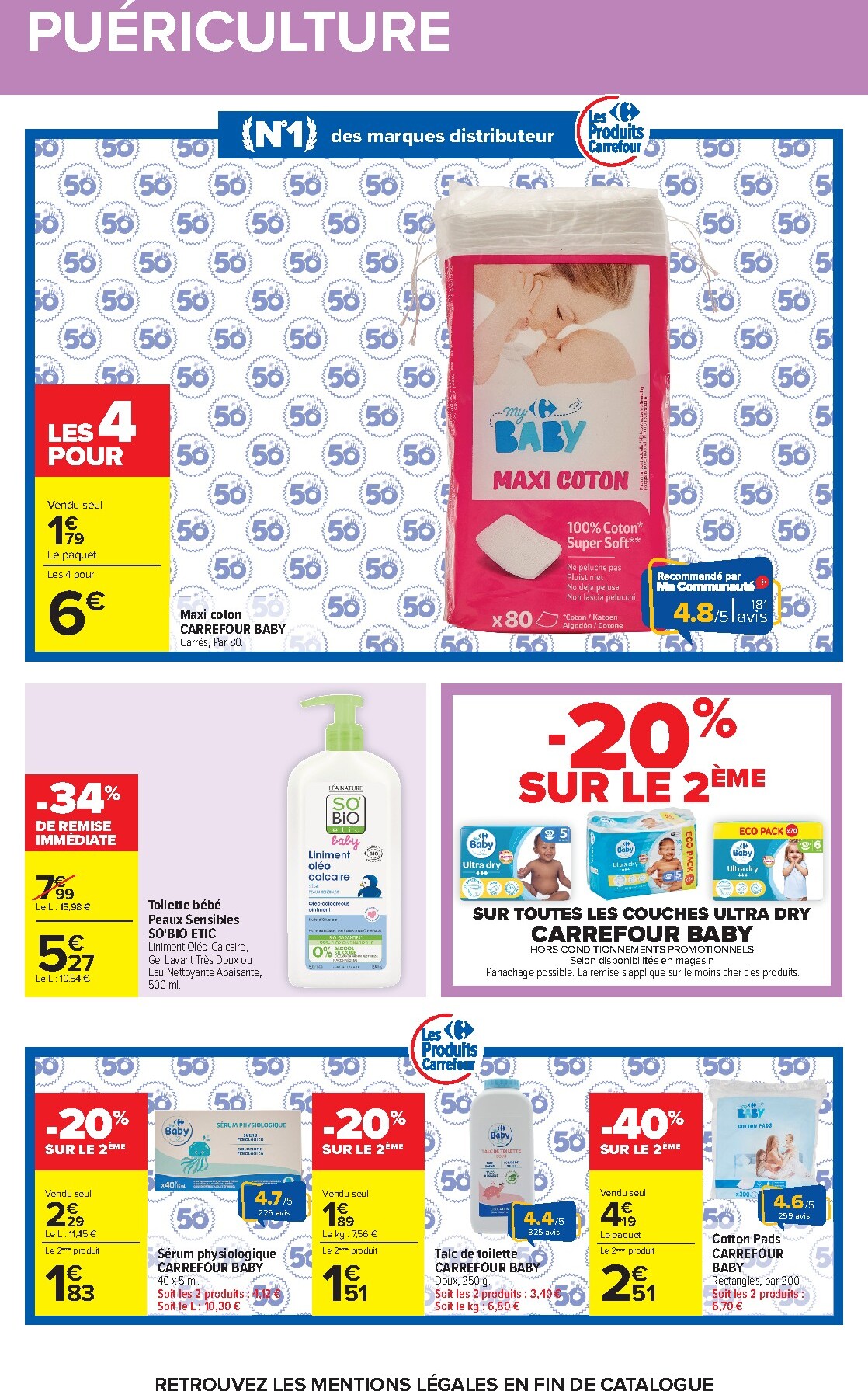 carrefour - Flyer Carrefour - Les Promos du Quotidien pour la semaine prochaine du du mardi 12/05/2026 au du lundi 25/05/2026 - page: 72