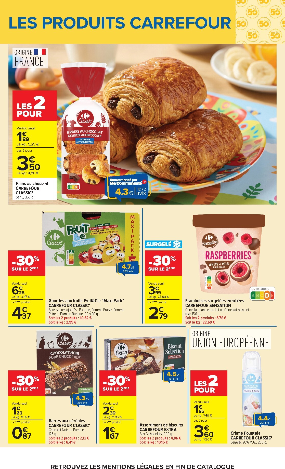 carrefour - Flyer Carrefour - Les Promos du Quotidien pour la semaine prochaine du du mardi 12/05/2026 au du lundi 25/05/2026 - page: 52