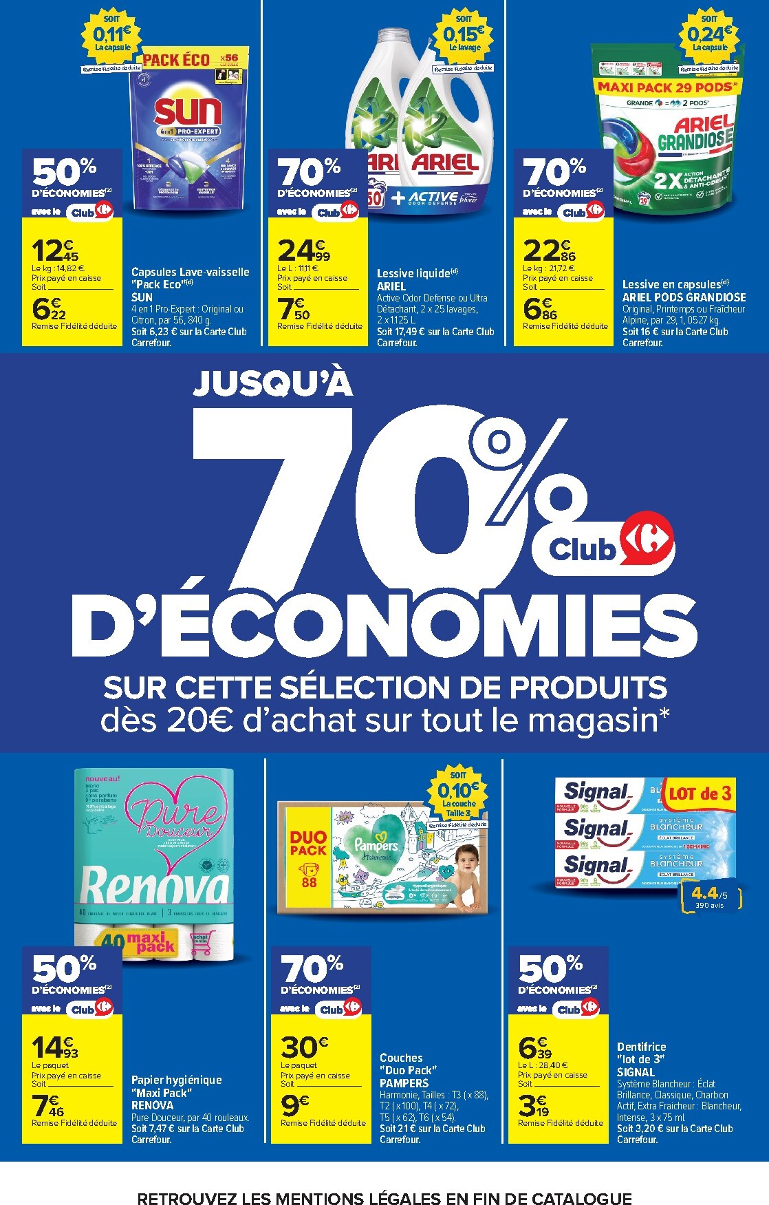 carrefour - Flyer Carrefour - Les Promos du Quotidien pour la semaine prochaine du du mardi 12/05/2026 au du lundi 25/05/2026 - page: 65