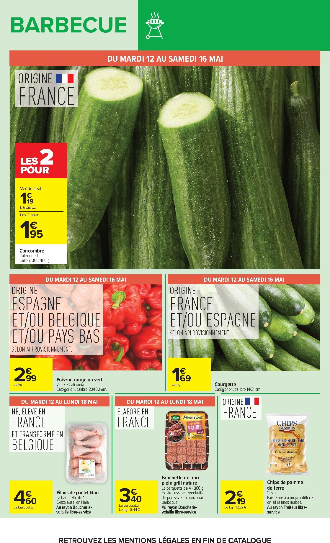 carrefour - Flyer Carrefour - Les Promos du Quotidien pour la semaine prochaine du du mardi 12/05/2026 au du lundi 25/05/2026 - page: 12