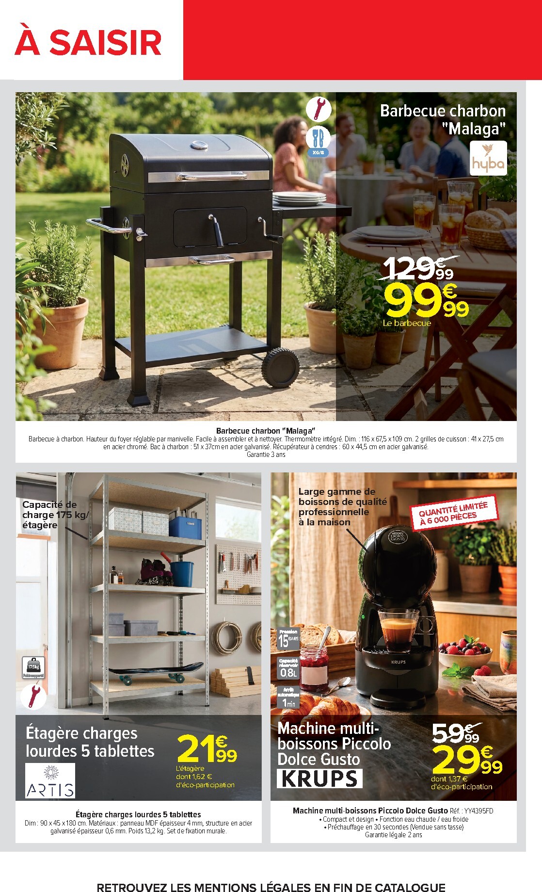 carrefour - Flyer Carrefour - Les Promos du Quotidien pour la semaine prochaine du du mardi 12/05/2026 au du lundi 25/05/2026 - page: 95