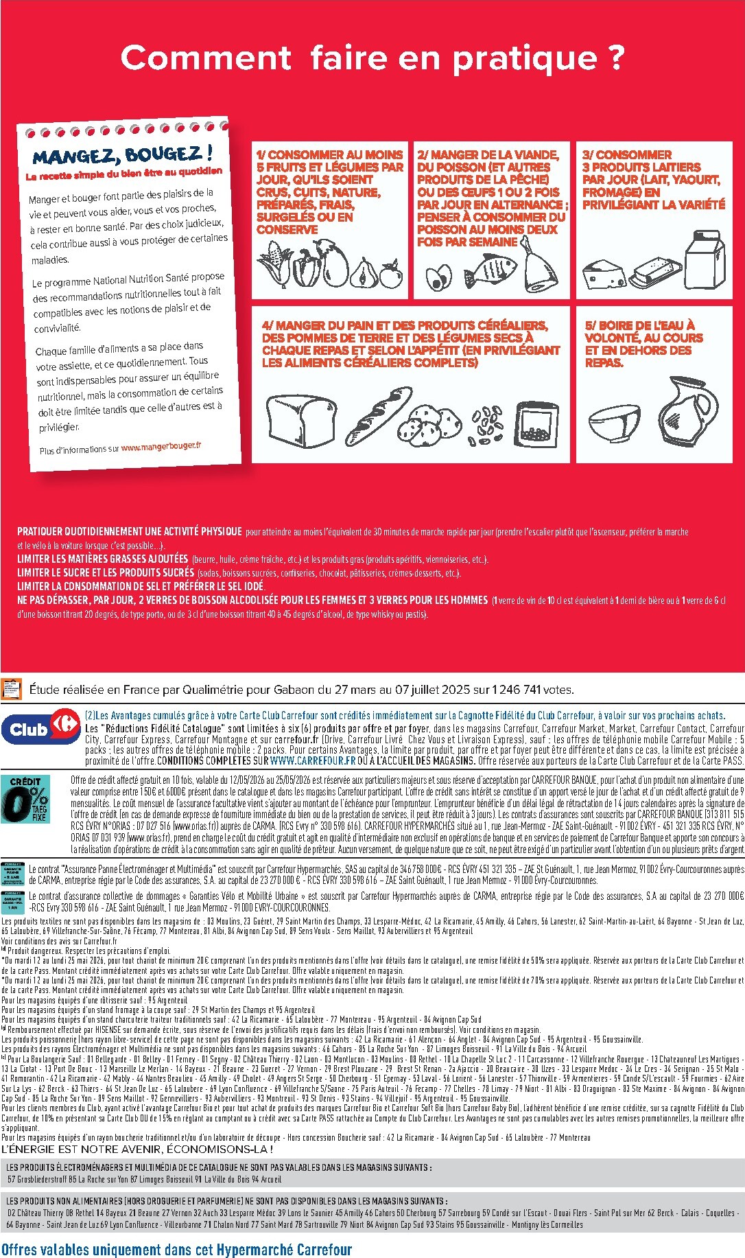 carrefour - Flyer Carrefour - Les Promos du Quotidien pour la semaine prochaine du du mardi 12/05/2026 au du lundi 25/05/2026 - page: 99