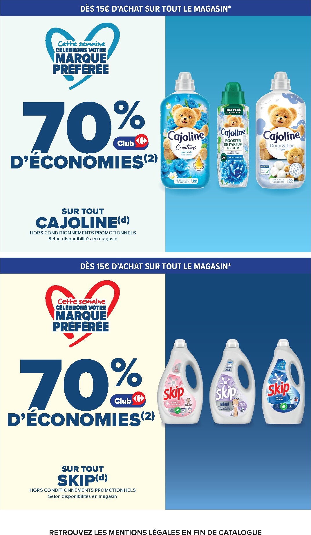carrefour - Flyer Carrefour - Les Promos du Quotidien pour la semaine prochaine du du mardi 12/05/2026 au du lundi 25/05/2026 - page: 64