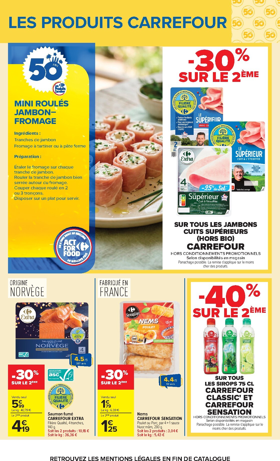 carrefour - Flyer Carrefour - Les Promos du Quotidien pour la semaine prochaine du du mardi 12/05/2026 au du lundi 25/05/2026 - page: 48