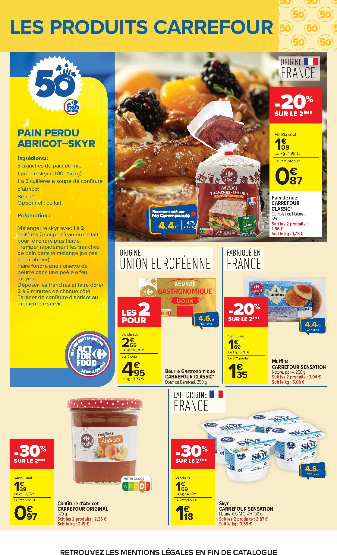 carrefour - Flyer Carrefour - Les Promos du Quotidien pour la semaine prochaine du du mardi 12/05/2026 au du lundi 25/05/2026 - page: 47