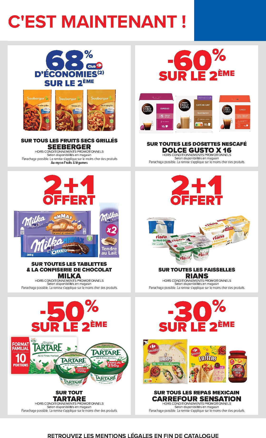 carrefour - Flyer Carrefour - Les Promos du Quotidien pour la semaine prochaine du du mardi 12/05/2026 au du lundi 25/05/2026 - page: 45