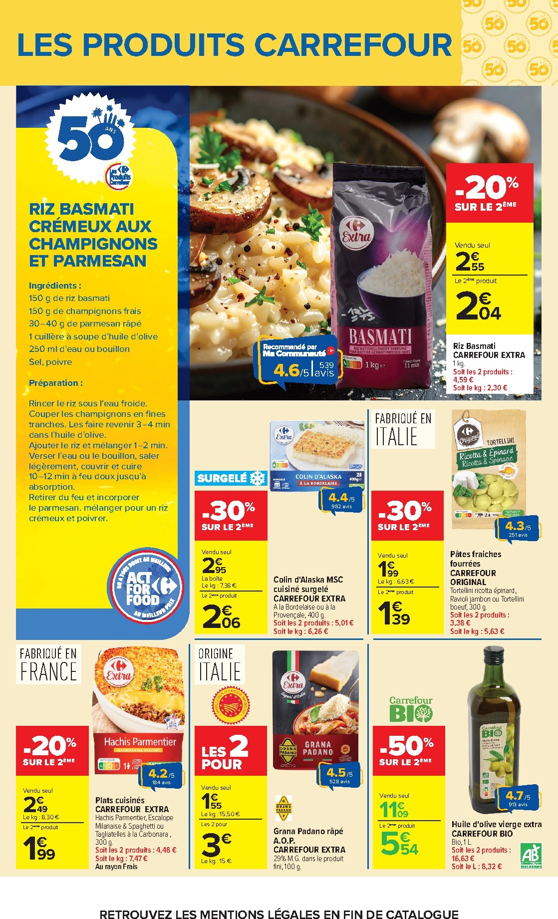 carrefour - Flyer Carrefour - Les Promos du Quotidien pour la semaine prochaine du du mardi 12/05/2026 au du lundi 25/05/2026 - page: 50